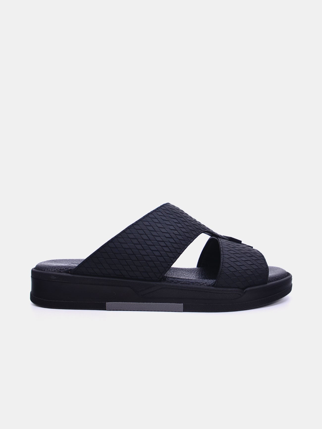 Barjeel Uno BJM 01 Men's Sandals #color_Black