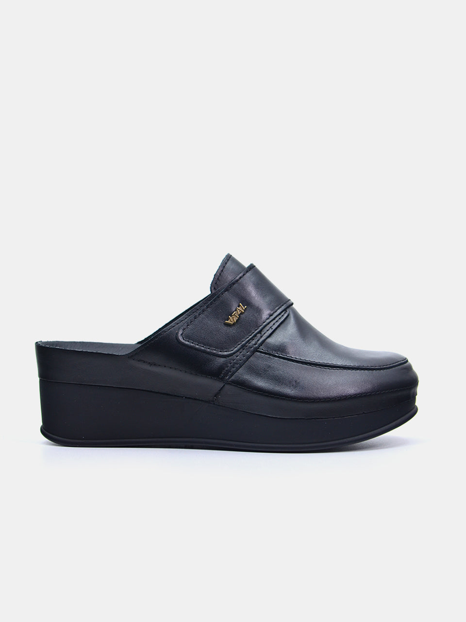 Vital Women's Platform Sandals #color_Black