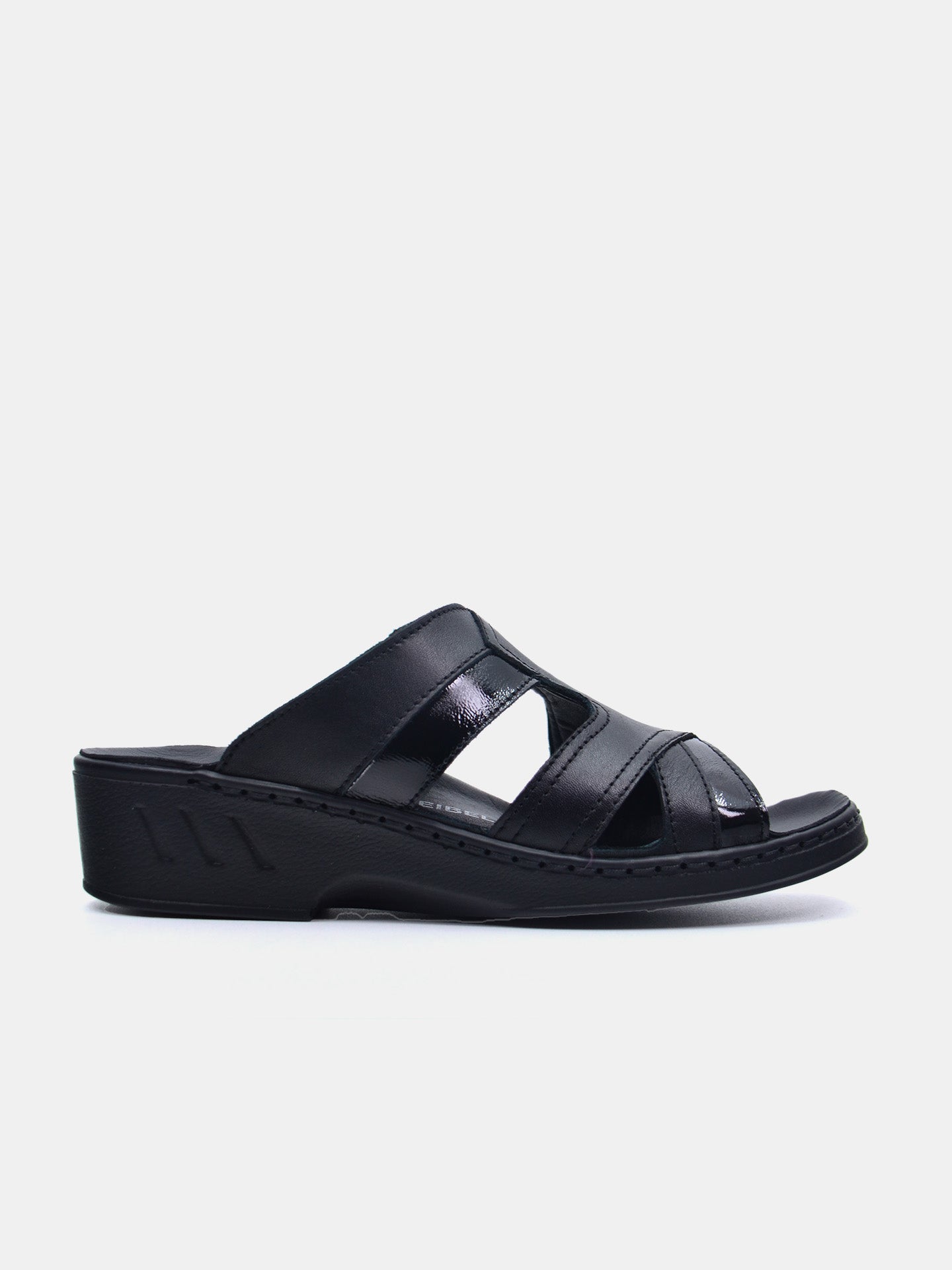 Josef Seibel 08845AR Women's Slider Sandals #color_Black