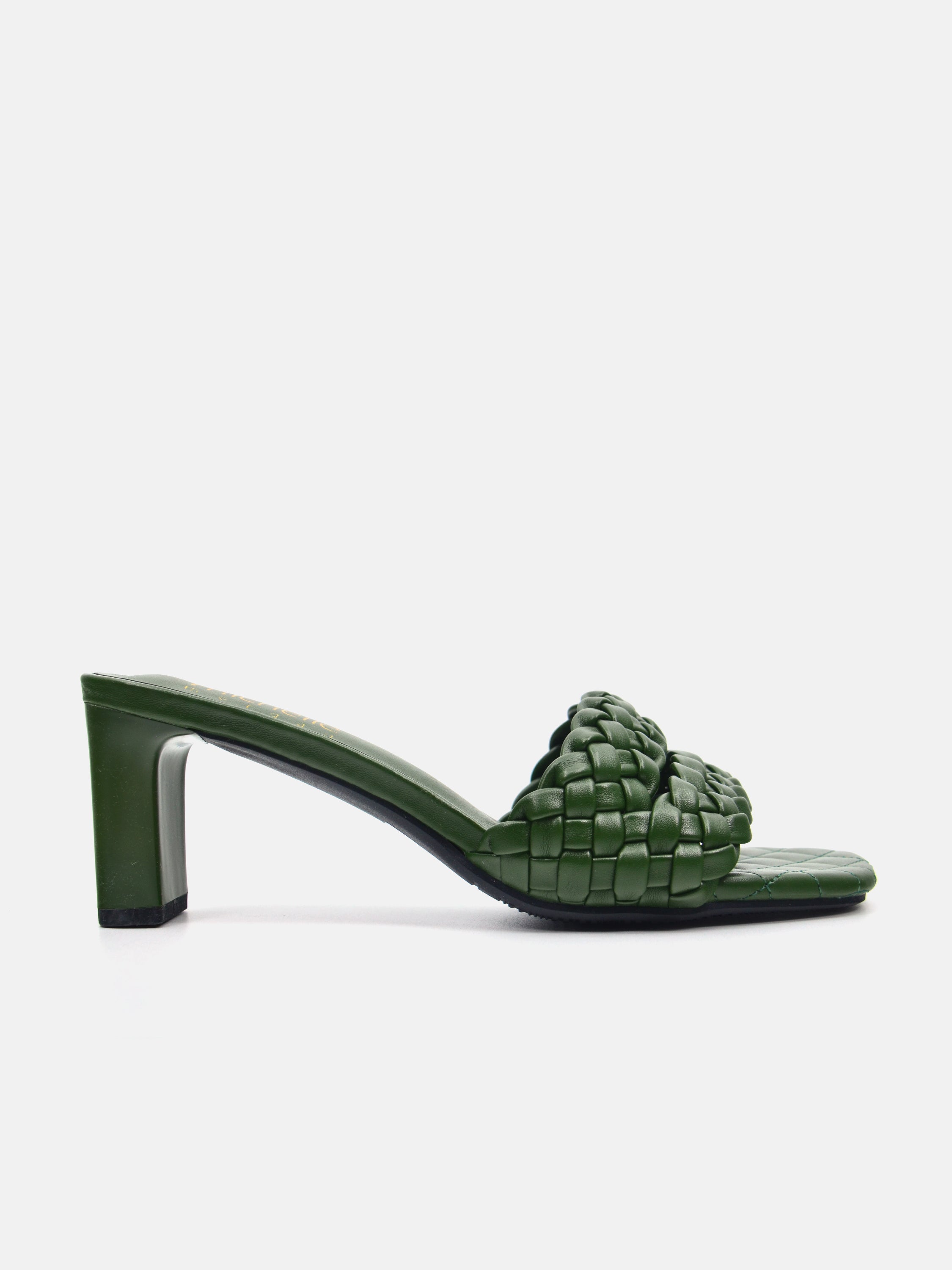 Michelle Morgan 113RC281 Women's Heeled Sandals #color_Green