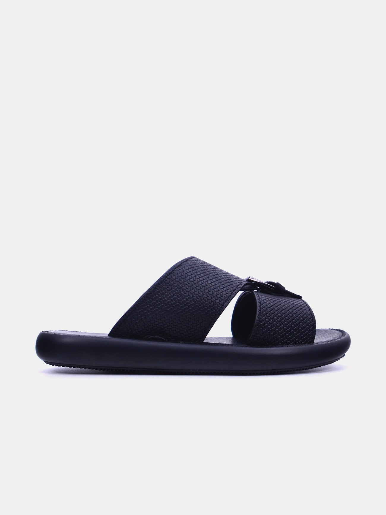 Barjeel Uno 29653-07 Men's Sandals #color_Black