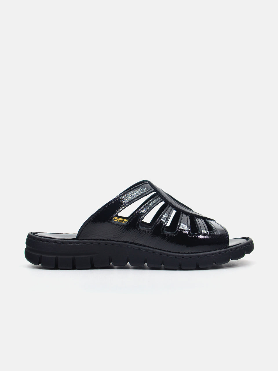 Josef Seibel Women's Slider Sandals #color_Black