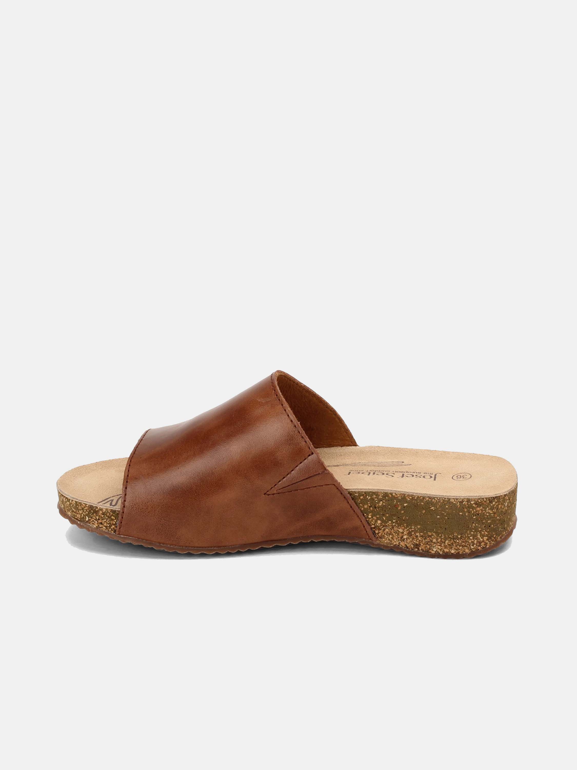 Josef Seibel Women's Tonga 51 Slider Sandals #color_Brown