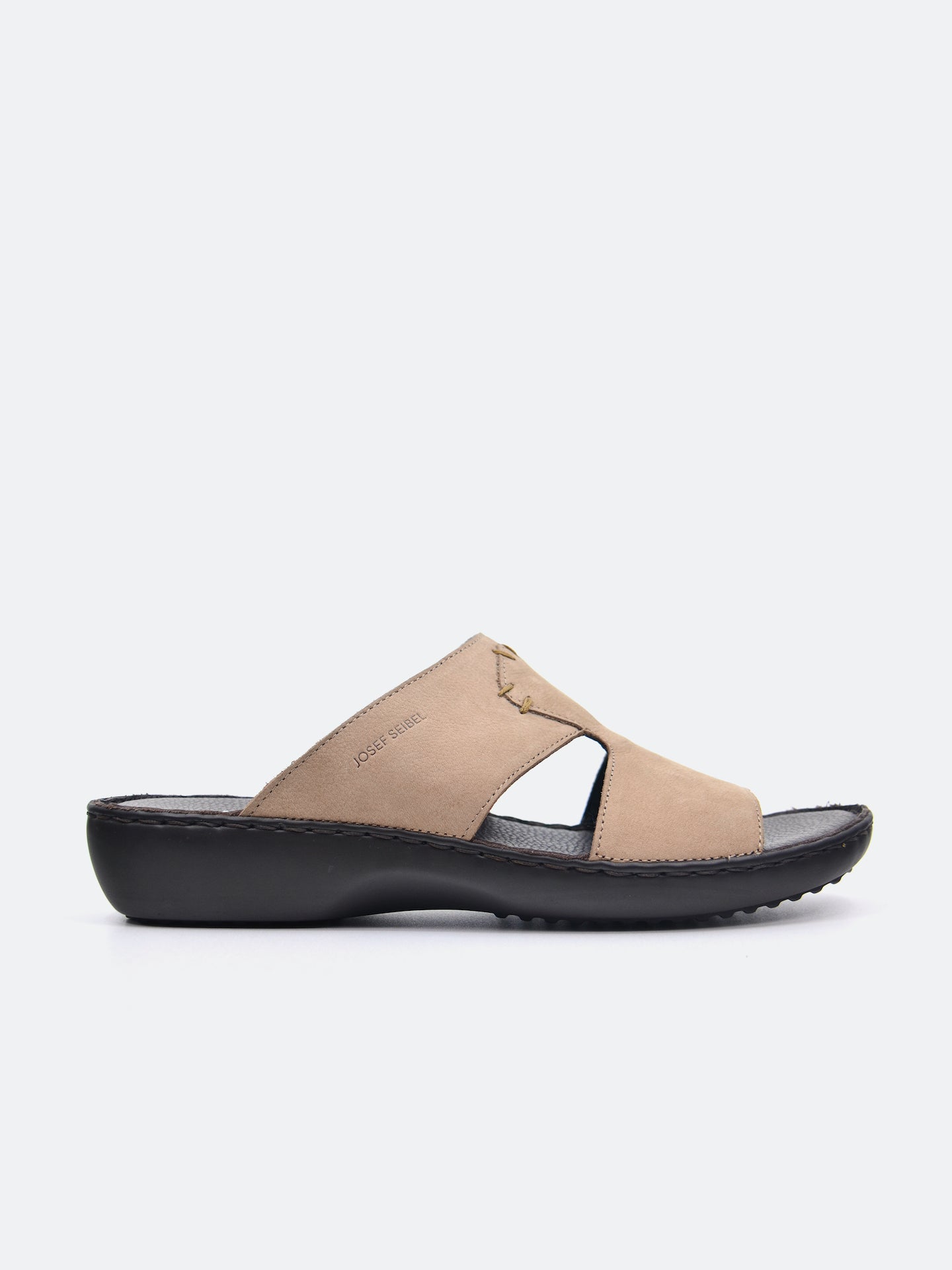 Josef Seibel Men's Slider Sandals #color_Beige