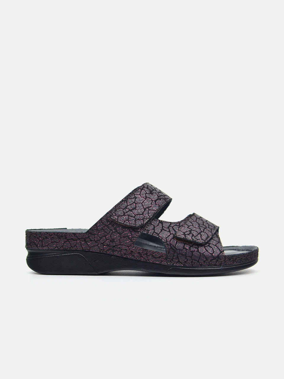 Michelle Morgan MM-101 Women's Slider Sandals #color_brown