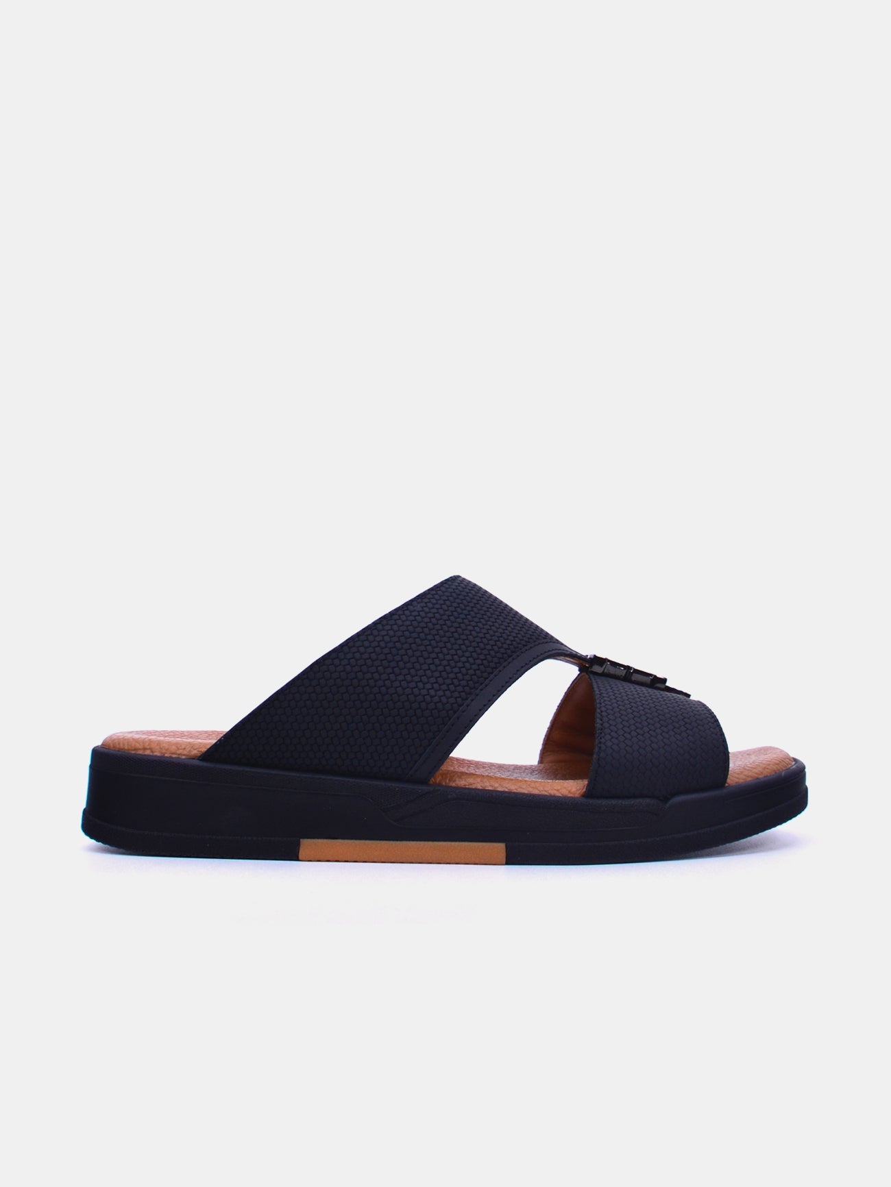 Barjeel Uno BJM 16 Men's Sandals #color_Black
