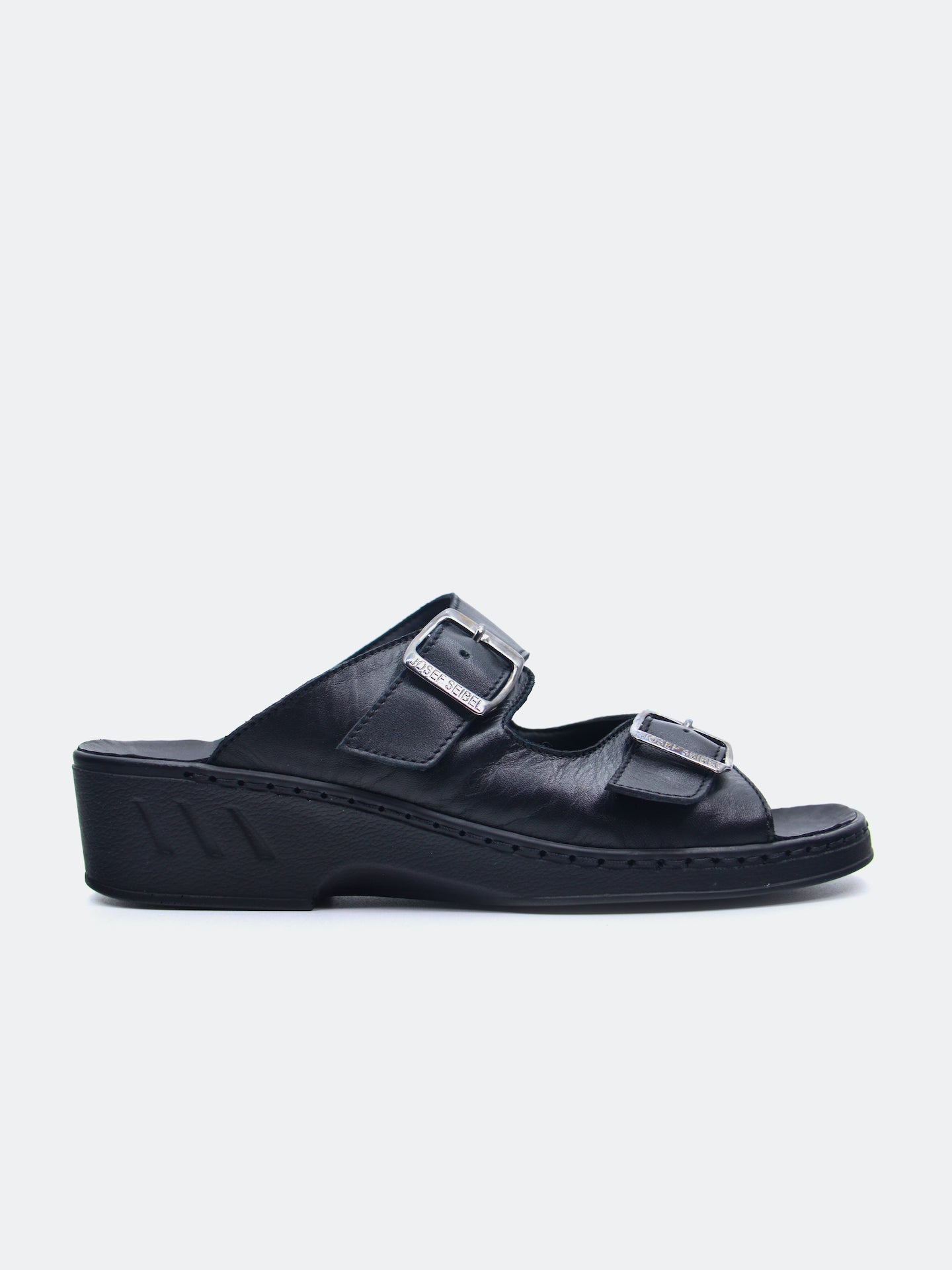 Josef Seibel Women's Flat Sandals #color_Black