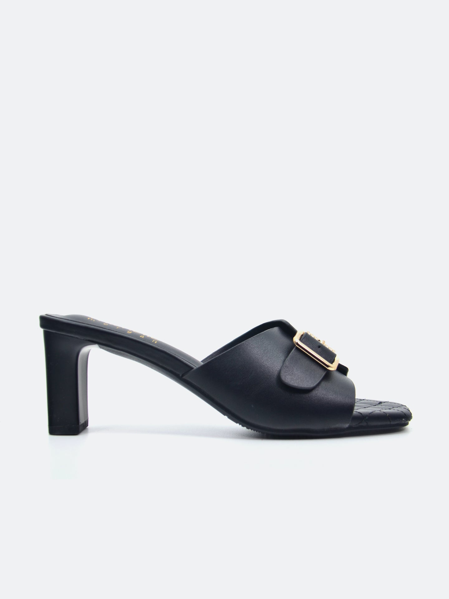 Michelle Morgan 113RJ282 Women's Heeled Sandals #color_Black