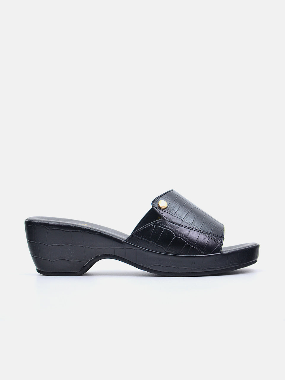 Michelle Morgan 114ZD215 Women's Heeled Sandals #color_Black
