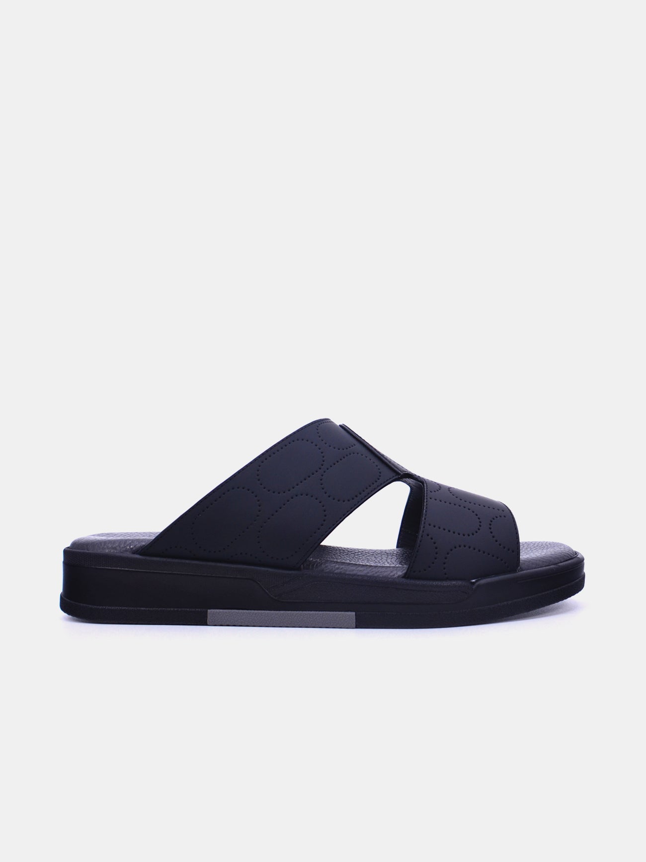 Barjeel Uno BJM 08 Men's Sandals #color_Black