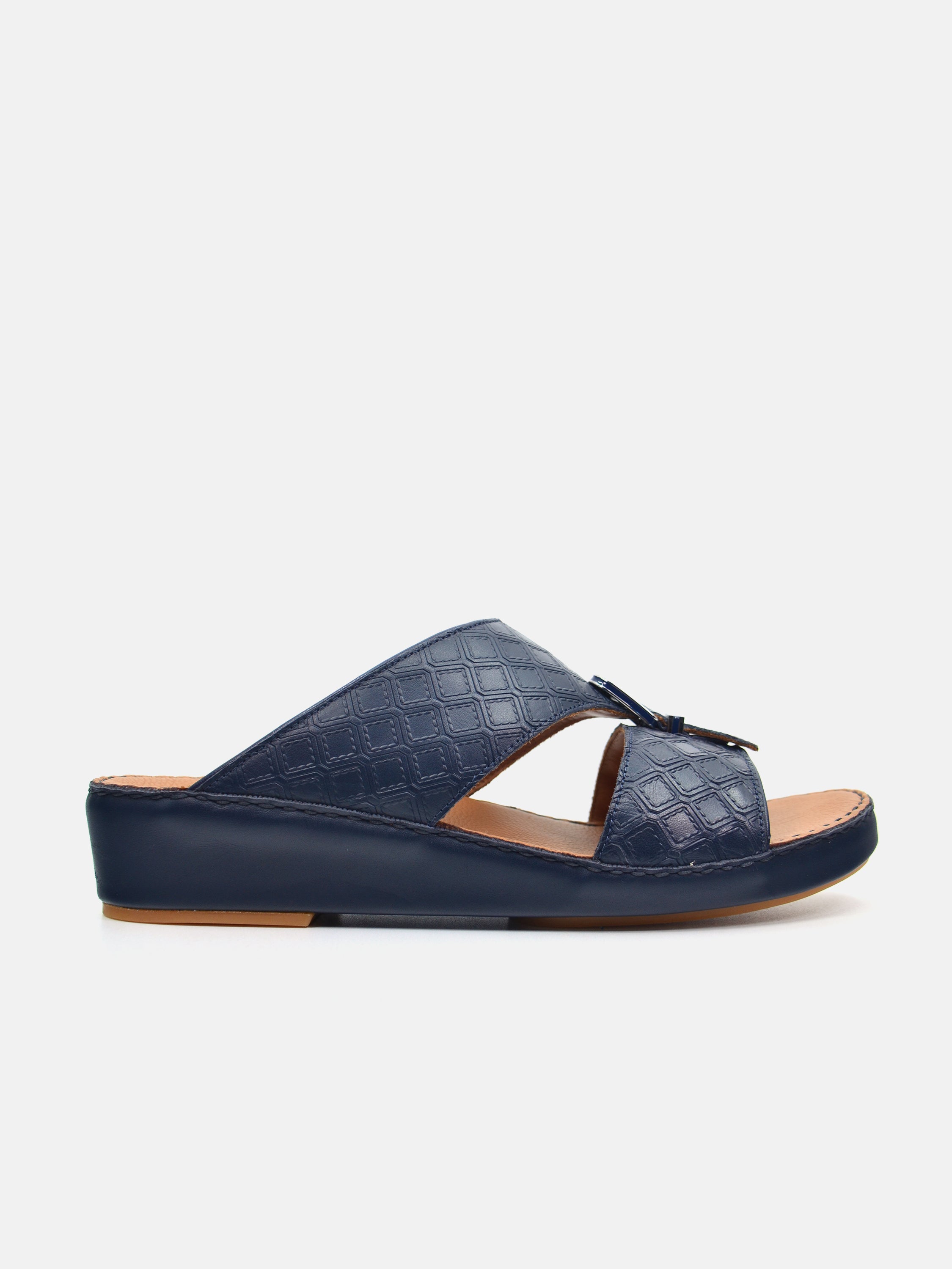 Barjeel Uno B-11 Men's Arabic Sandals #color_Navy