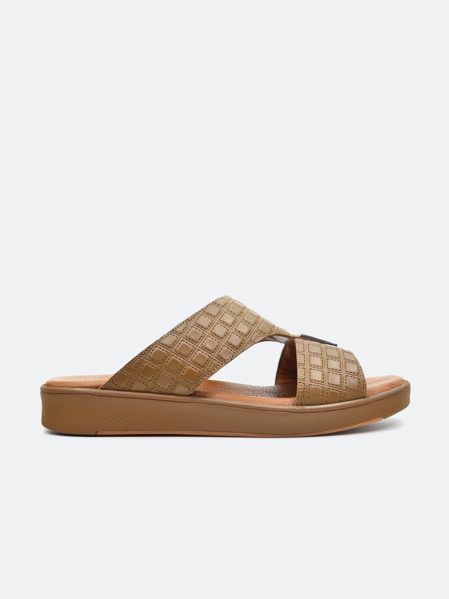 Barjeel Uno TAM-107 Boys Arabic Sandals #color_Gray