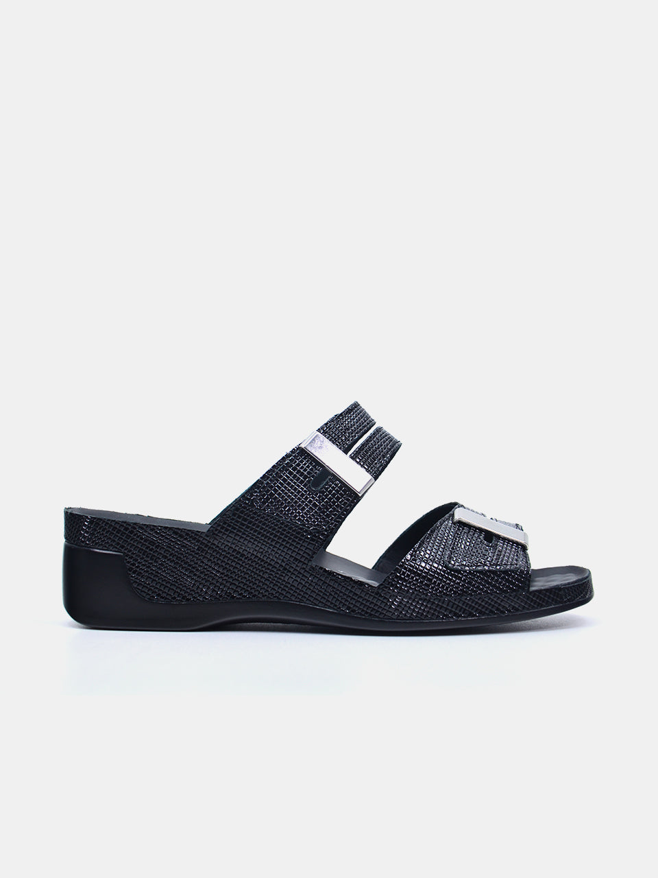 Vital Women's Flatform Sandals #color_Black