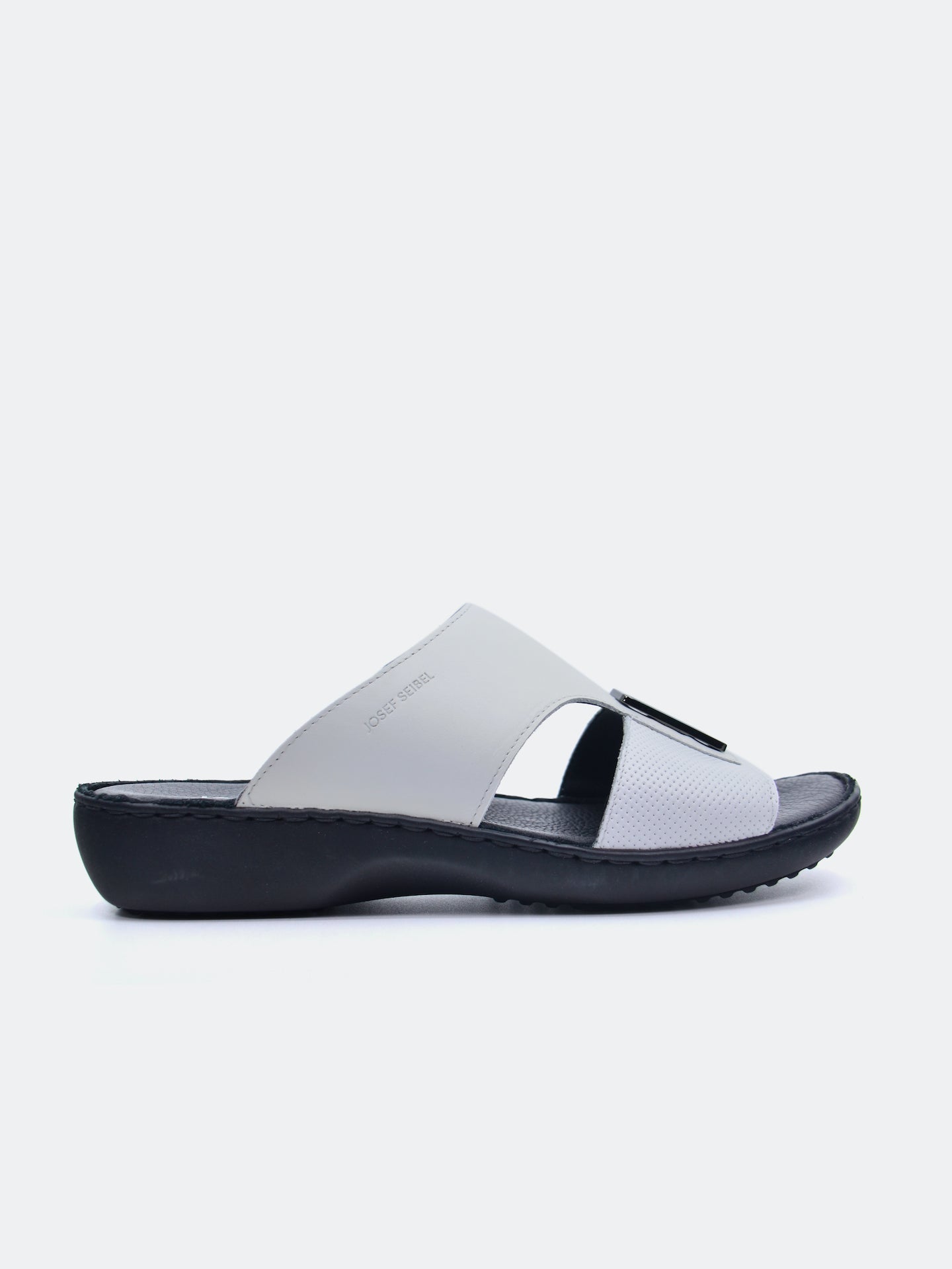 Josef Seibel Men's Slider Sandals #color_White