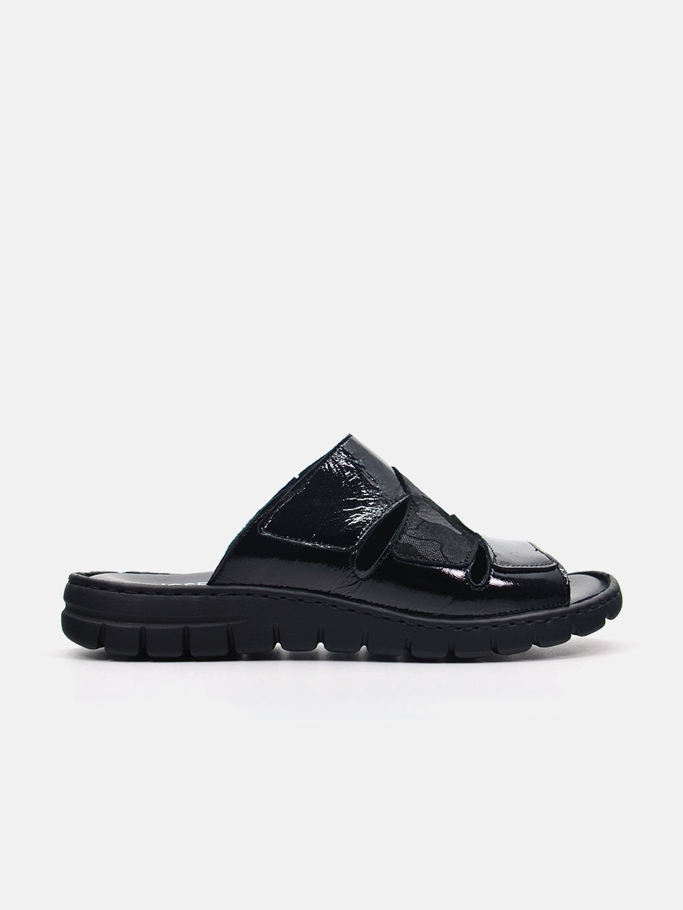 Josef Seibel Women's Slider Sandals #color_Black