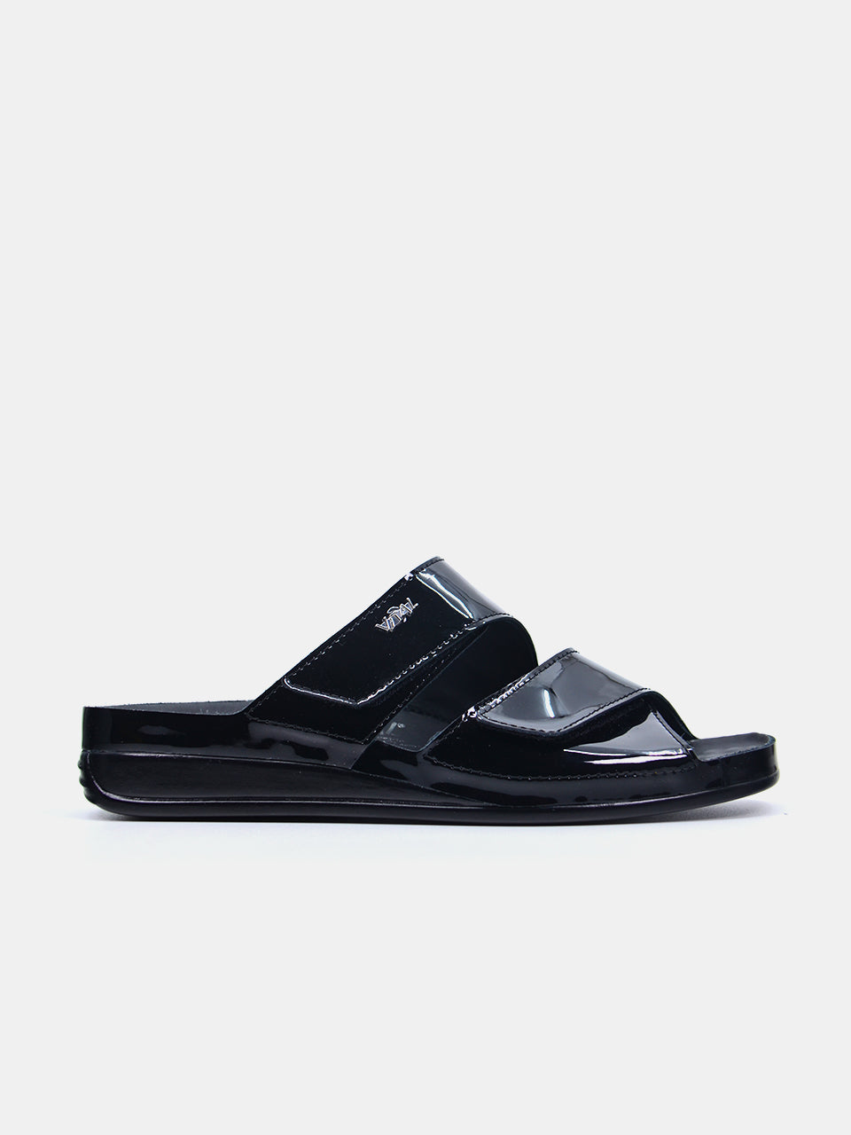 Vital Women's Flat Sandals #color_Black