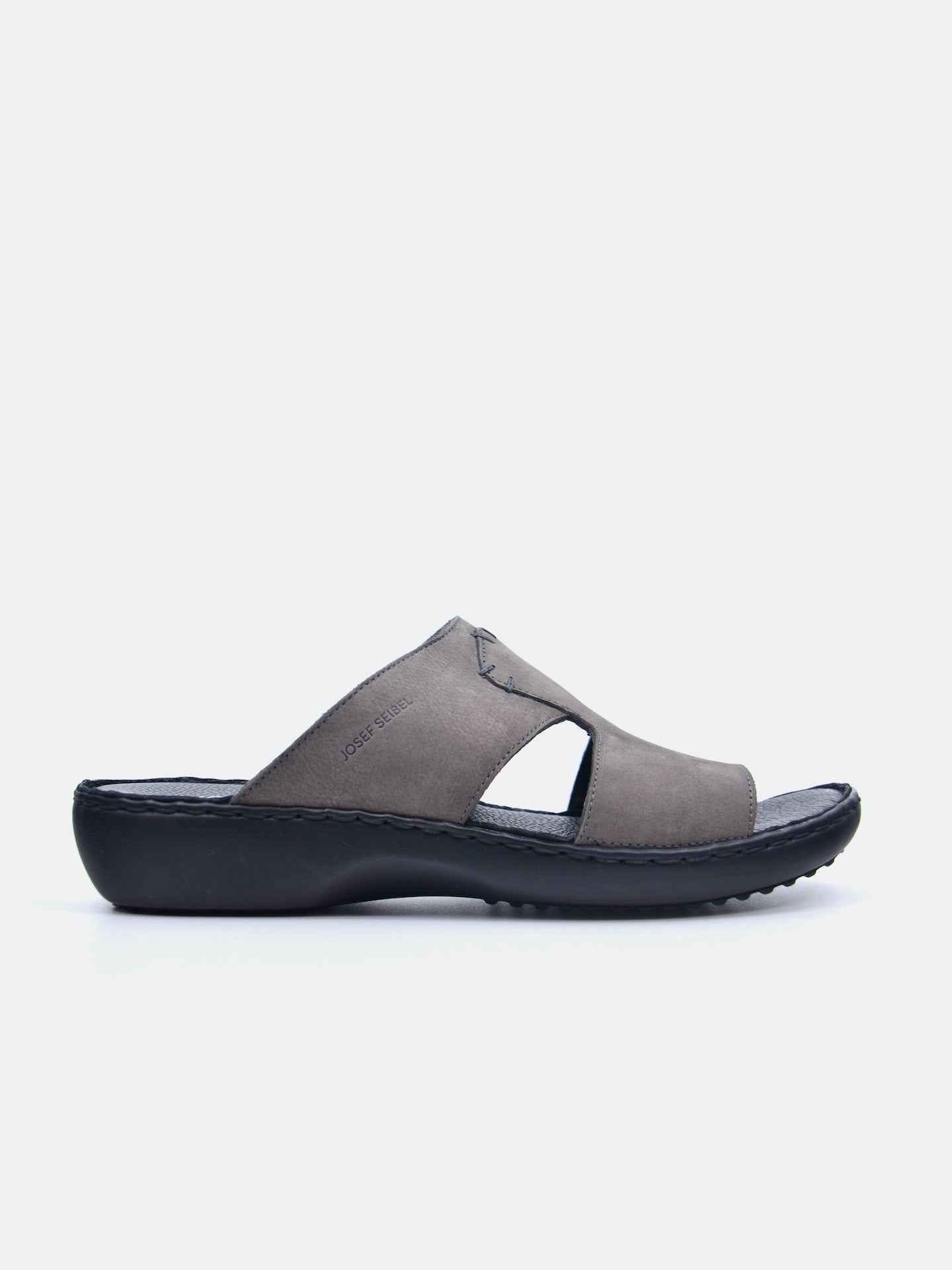 Josef Seibel Men's Slider Sandals #color_Gray