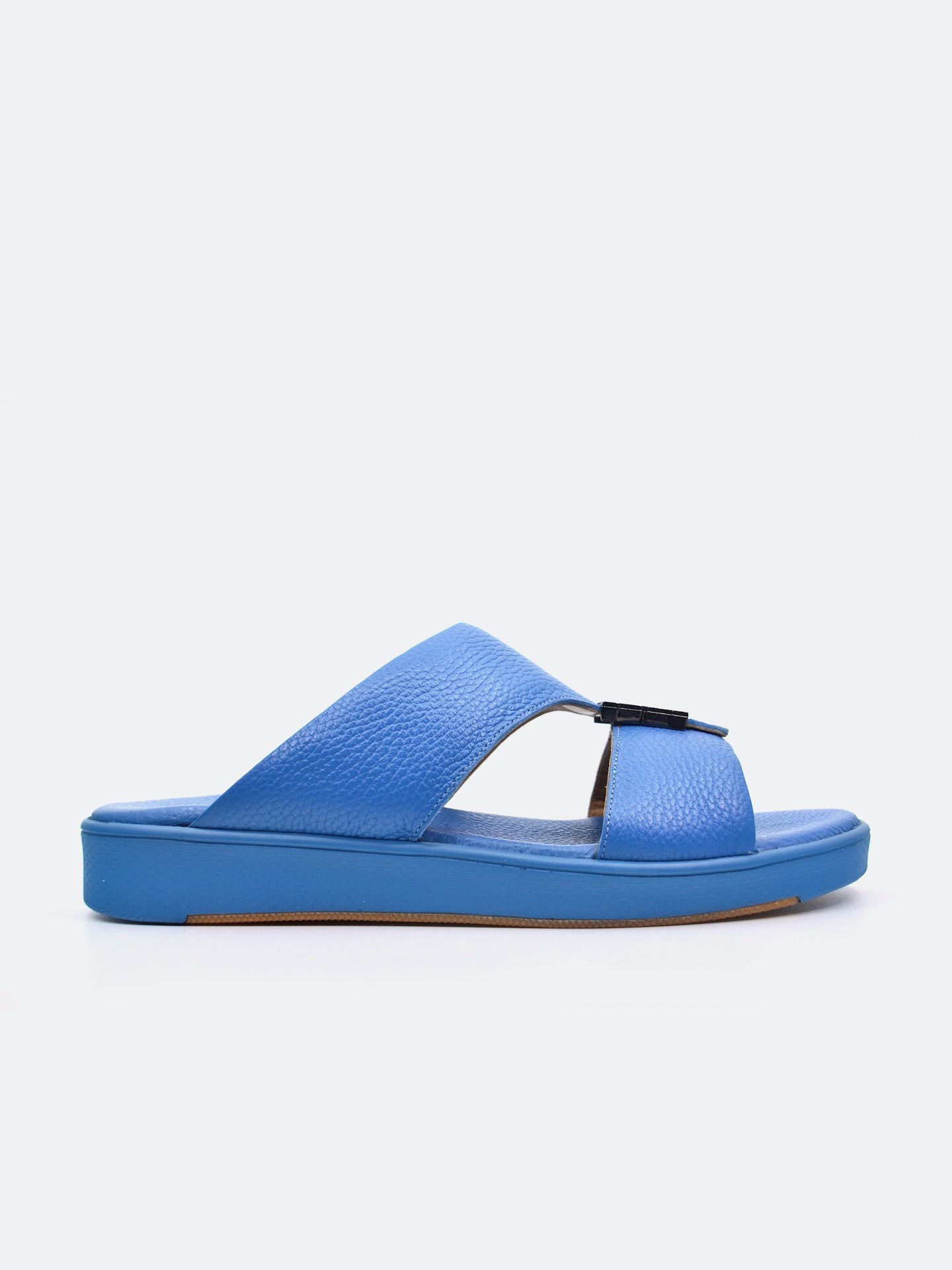 Barjeel Uno SP1-012 Men's Arabic Sandals #color_Gray