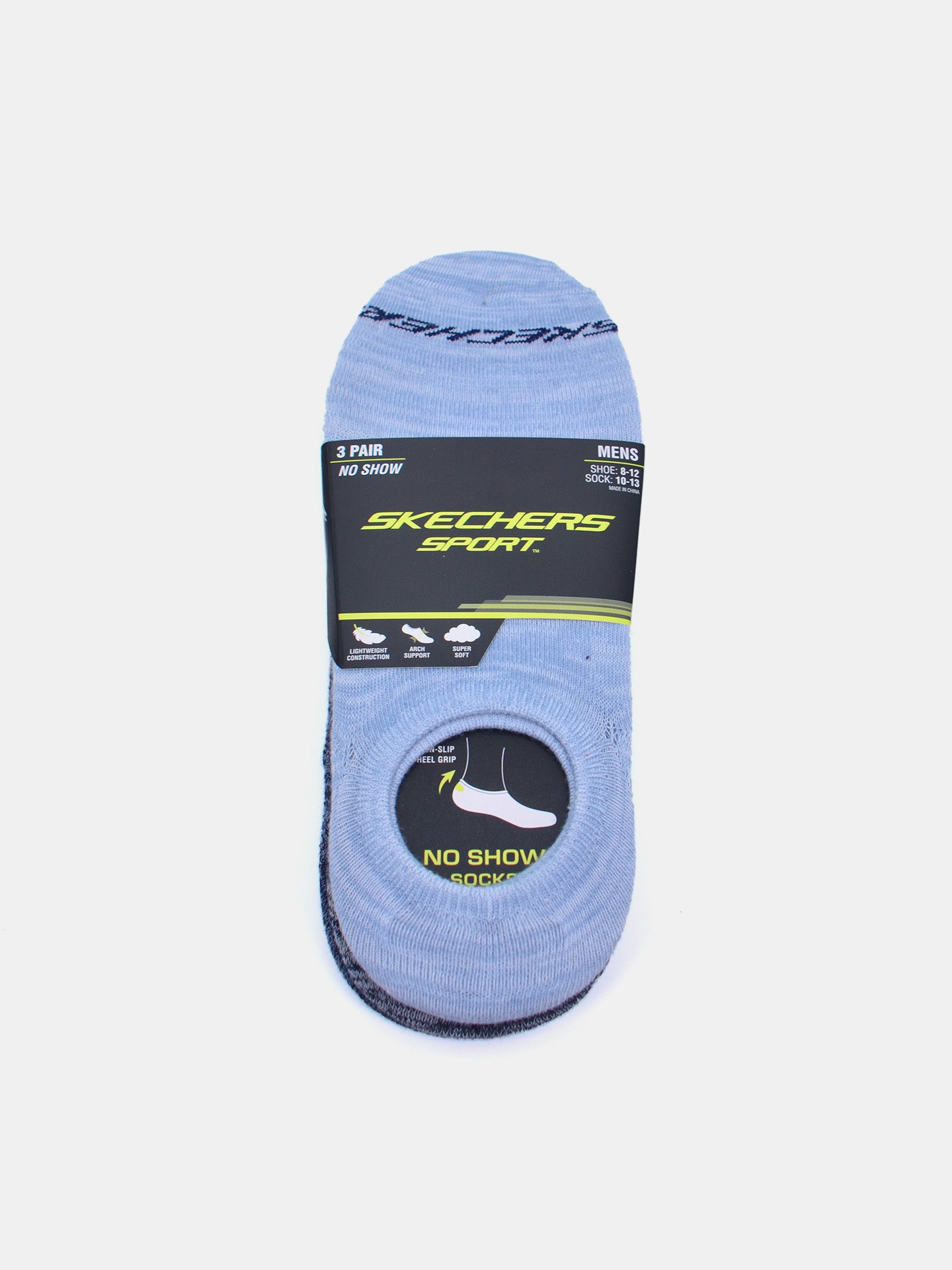 Skechers Men No Show Sport Socks #color_Multi