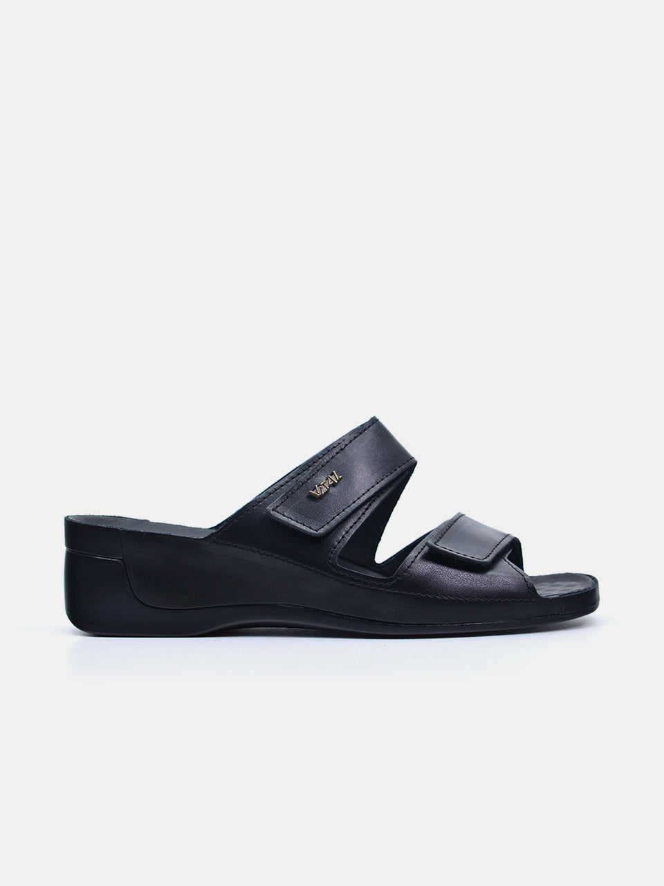 Vital Women's Flatform Sandals #color_Black
