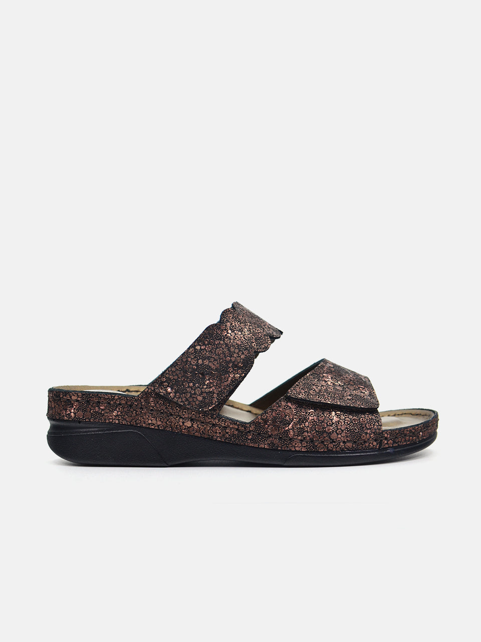 Michelle Morgan MM-102 Women's Slider Sandals #color_bronze