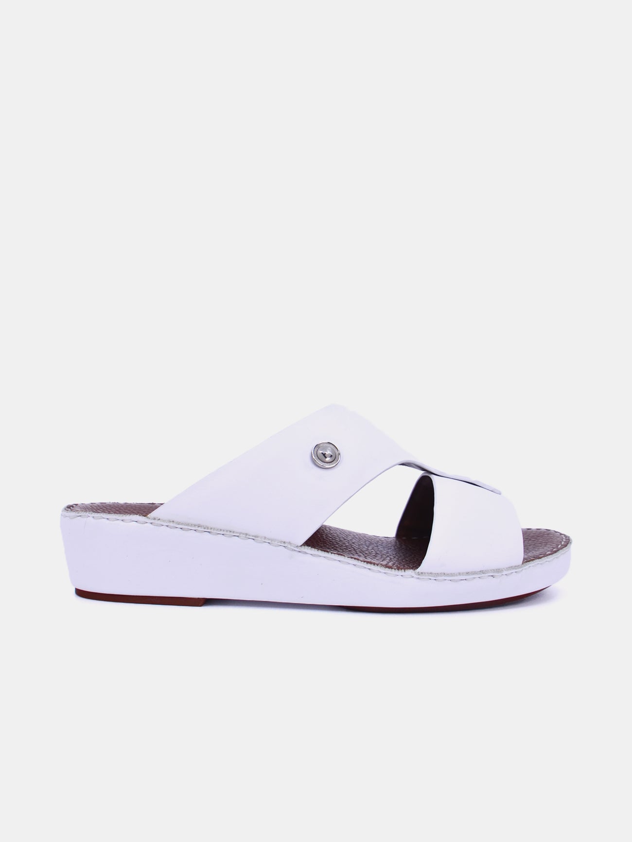 Barjeel Uno 7903-13 Men's Sandals #color_White