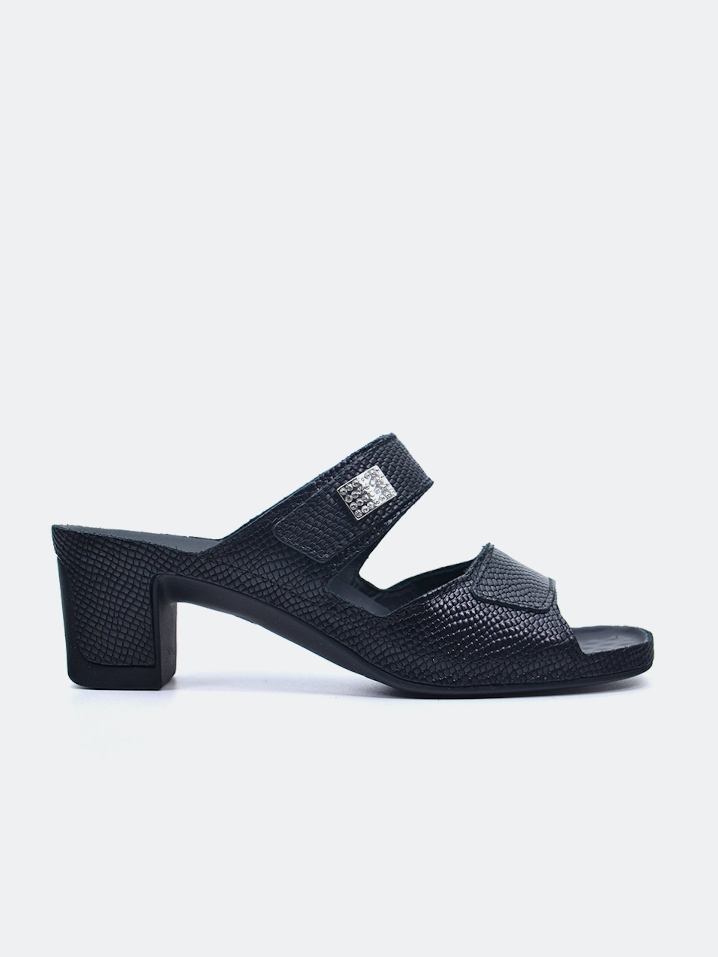 Vital 0501AS Women's Heeled Sandals #color_Black