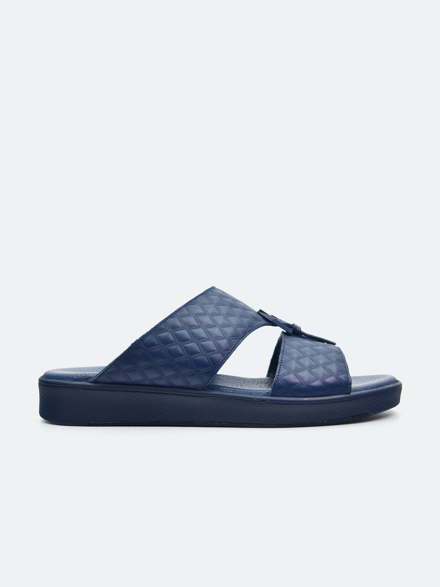 Barjeel Uno B-09 Men's Arabic Sandals #color_Navy