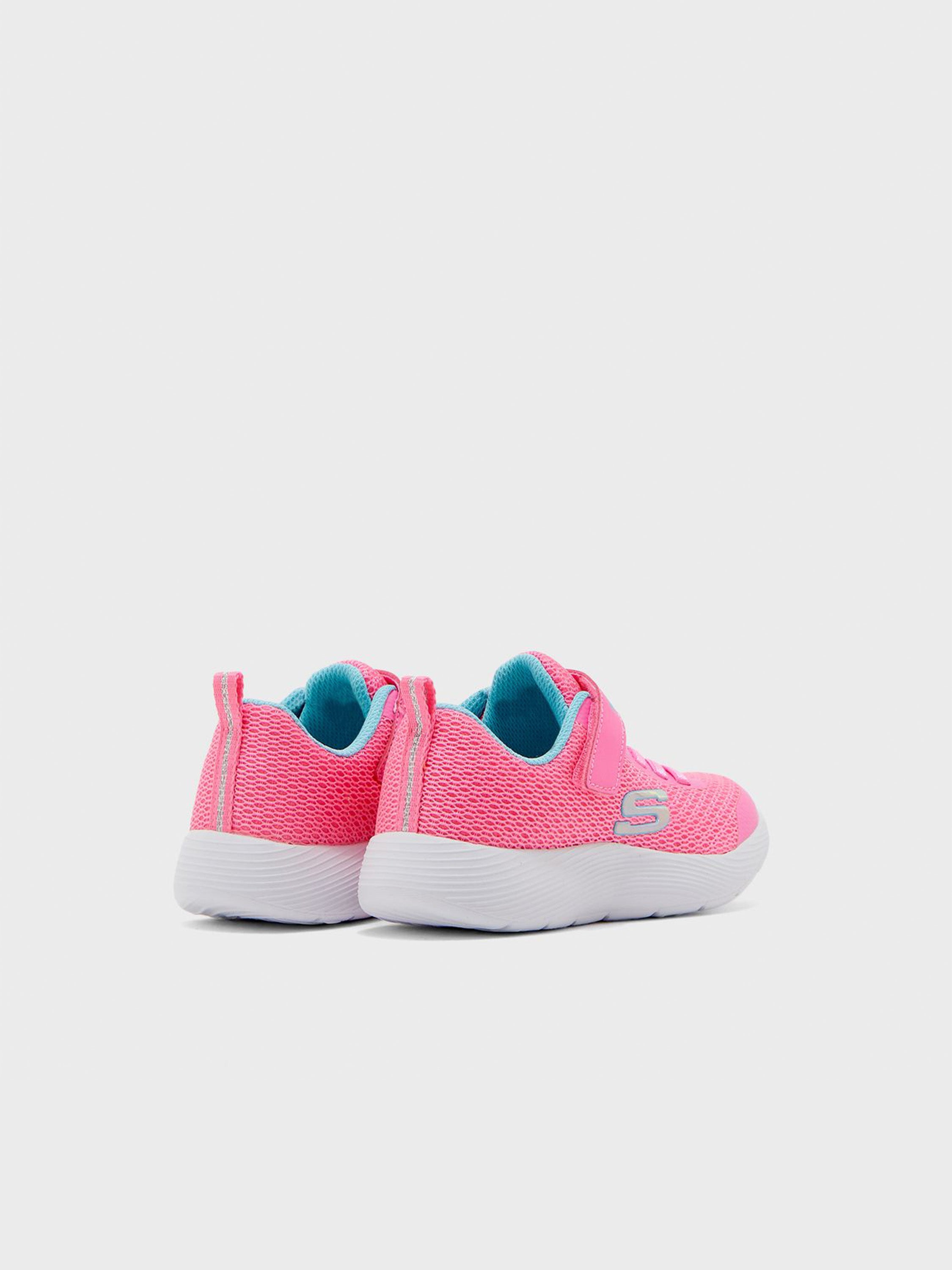 Skechers Girls Dyna-Lite Trainers #color_Light Pink