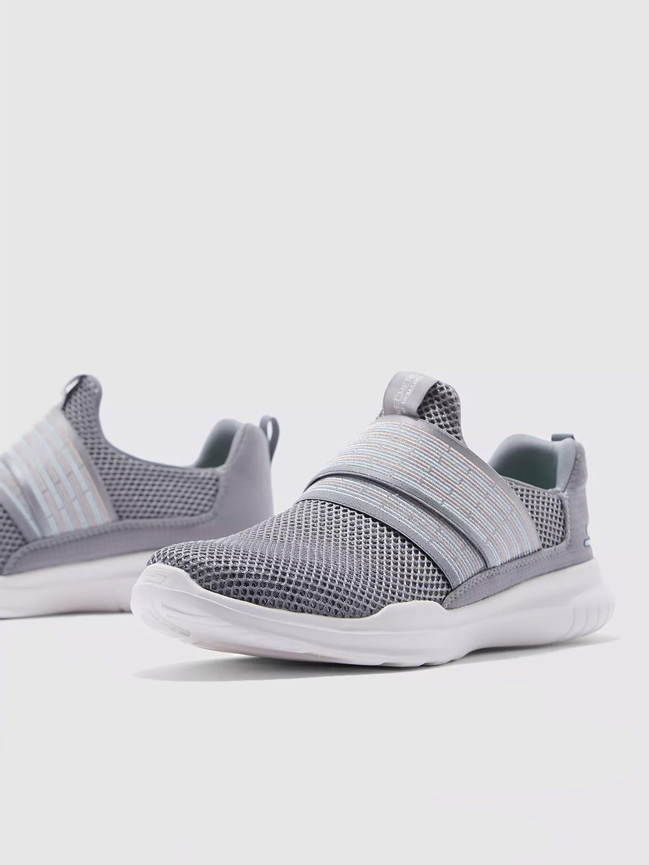 Skechers Women's Go Run Mojo Trainers #color_Gray