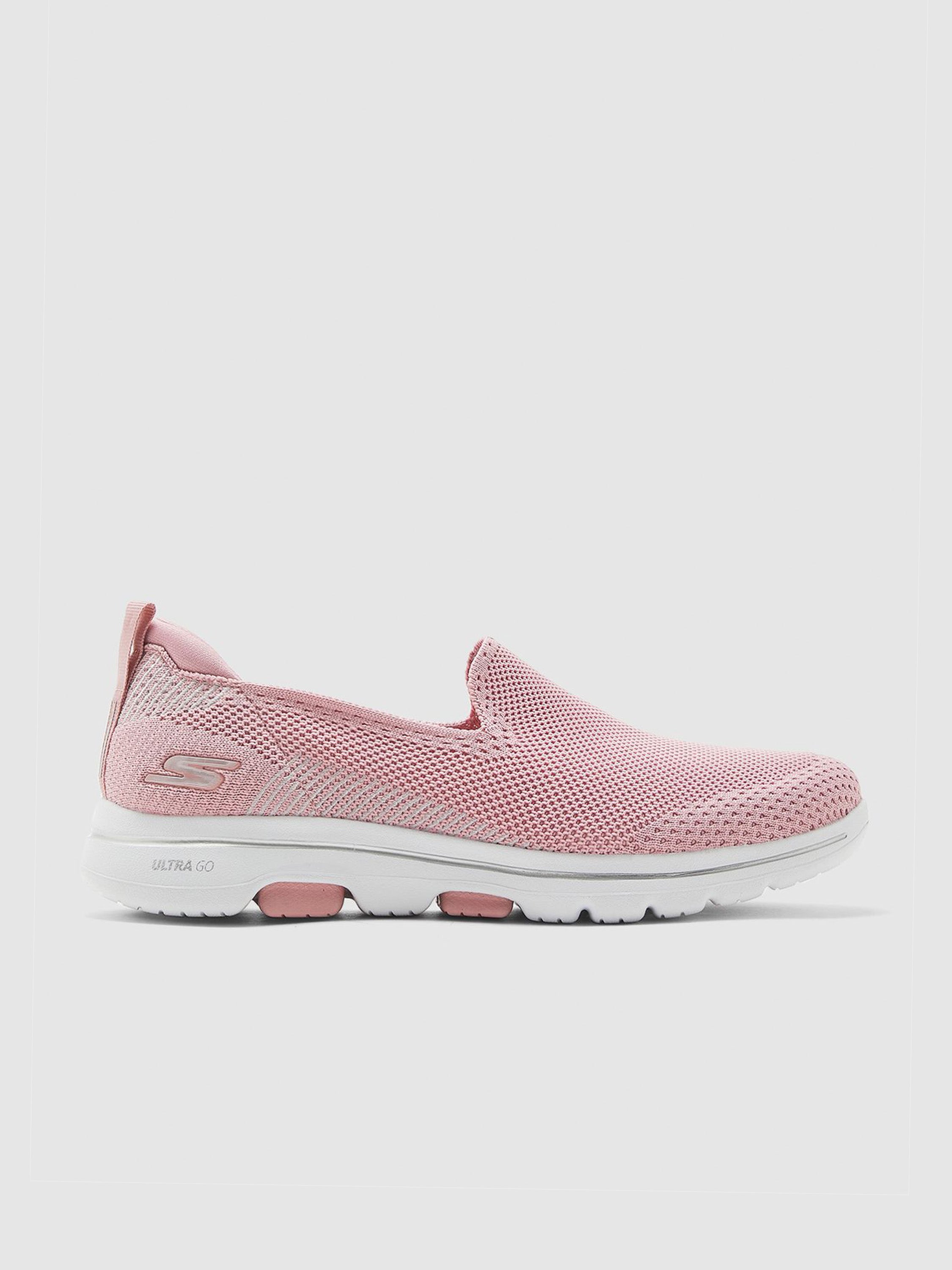 Skechers Women's GOwalk 5 - Prized Trainers #color_Light Pink