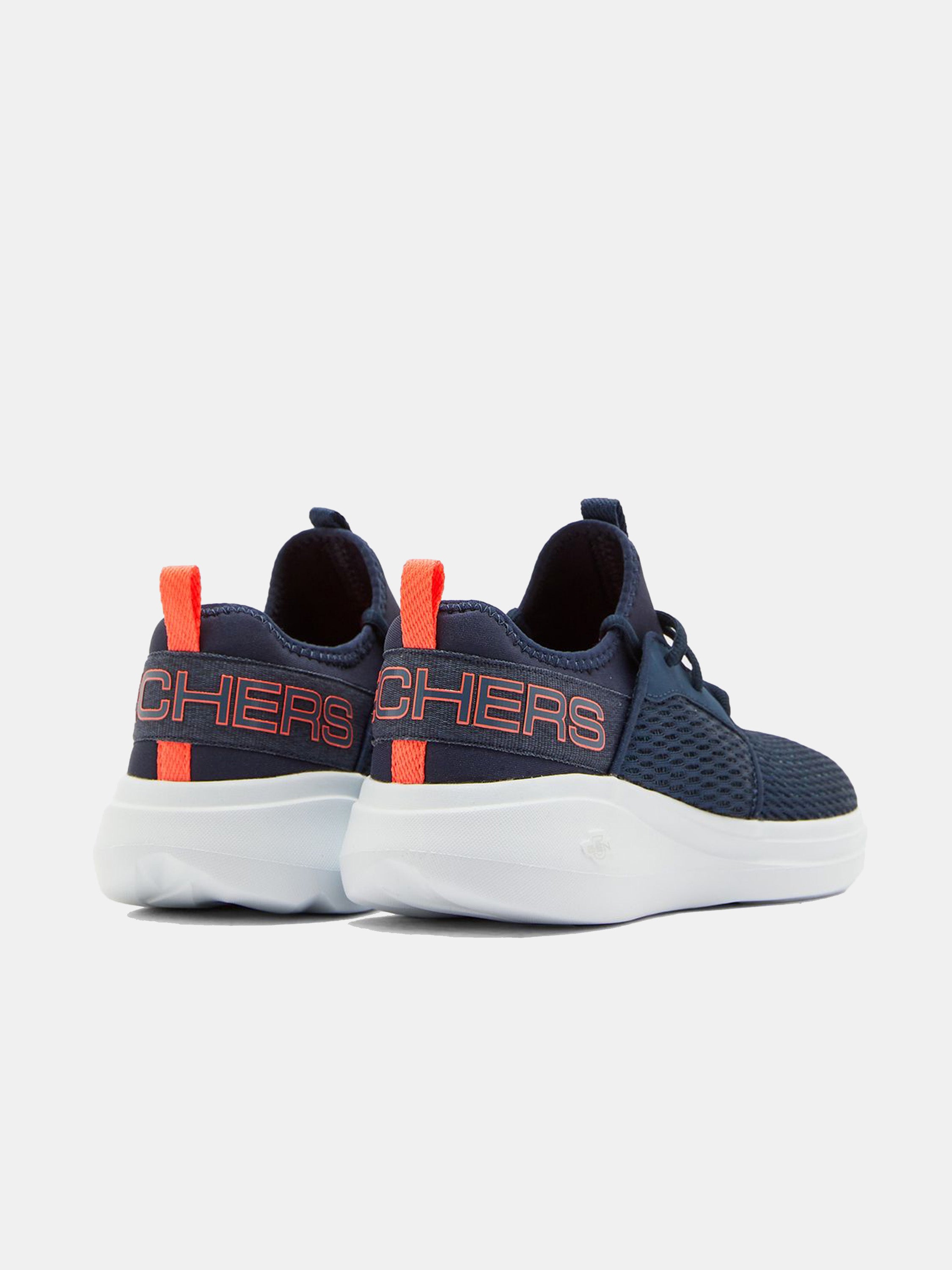 Skechers Women's GOrun Fast - Glimmer Trainers #color_Navy