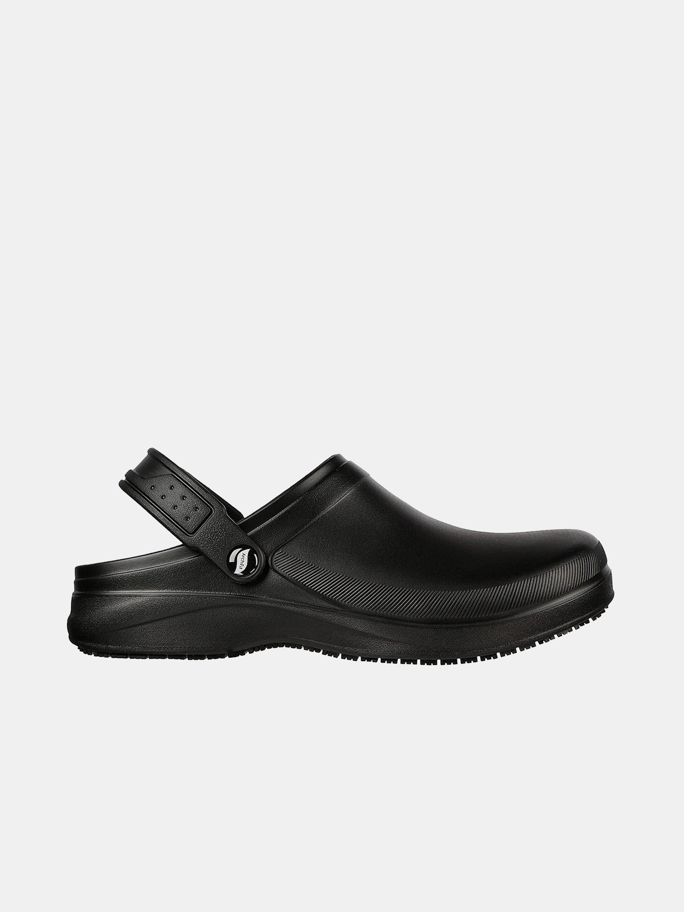 Skechers Men's Work: Riverbound Mule Shoes #color_Black