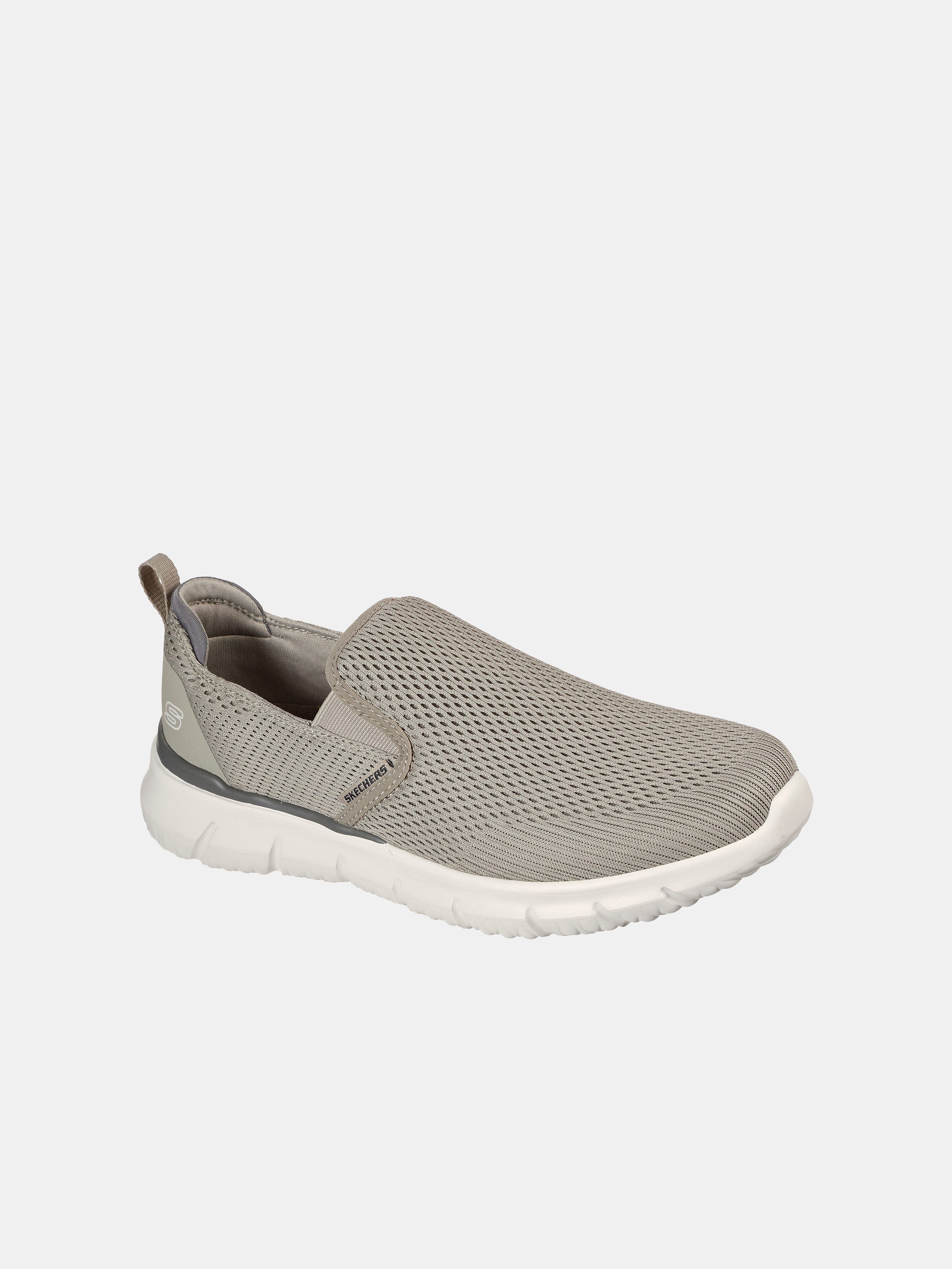 Skechers Men's Del Retto - Gilman Trainers #color_Beige