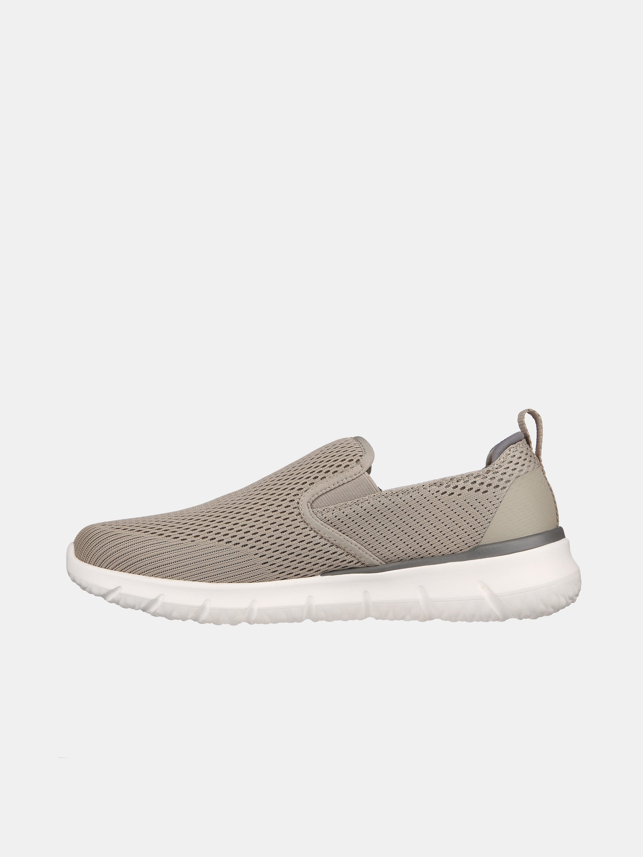 Skechers Men's Del Retto - Gilman Trainers #color_Beige