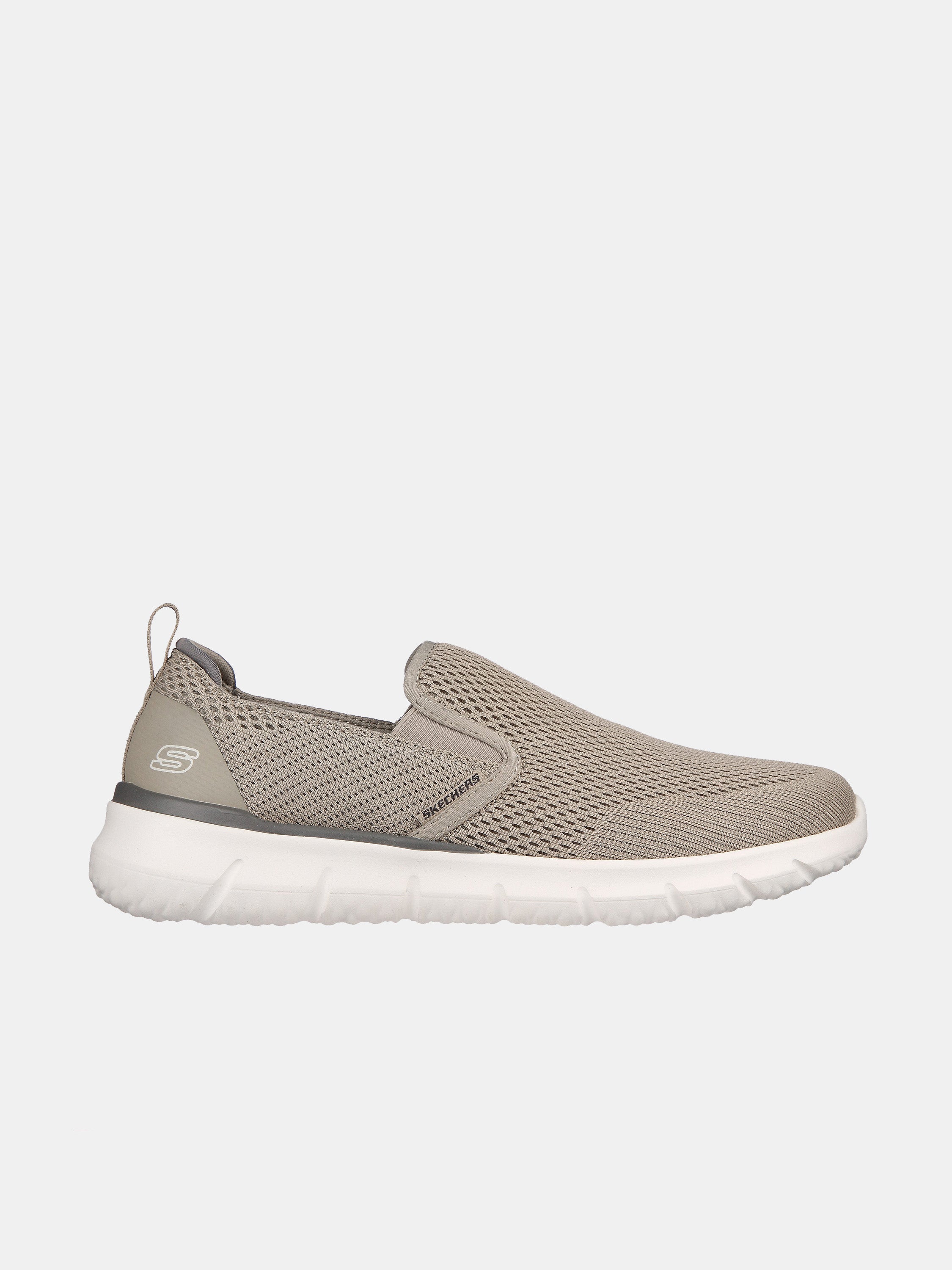 Skechers Men's Del Retto - Gilman Trainers #color_Beige