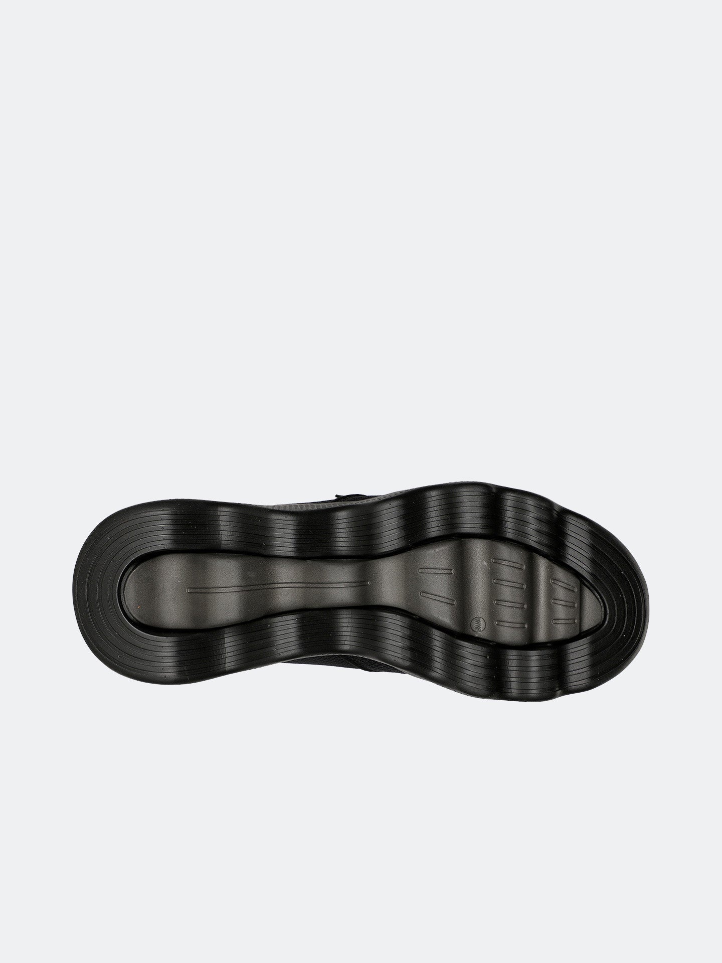 Skechers Men's Go Walk Massage Fit - Ripple Shoes #color_Black