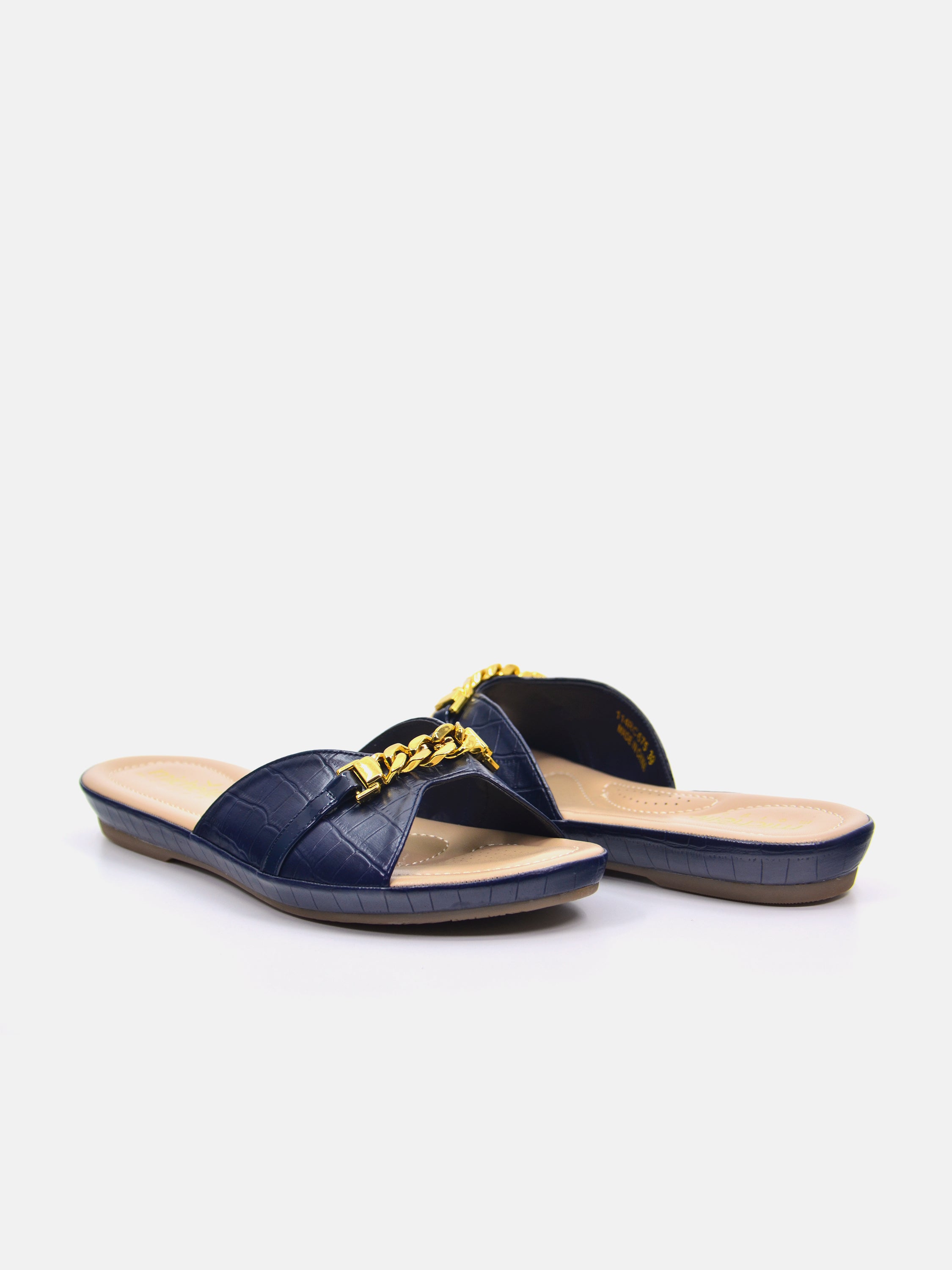 Michelle Morgan 114RC675 Women's Flat Sandals #color_Blue