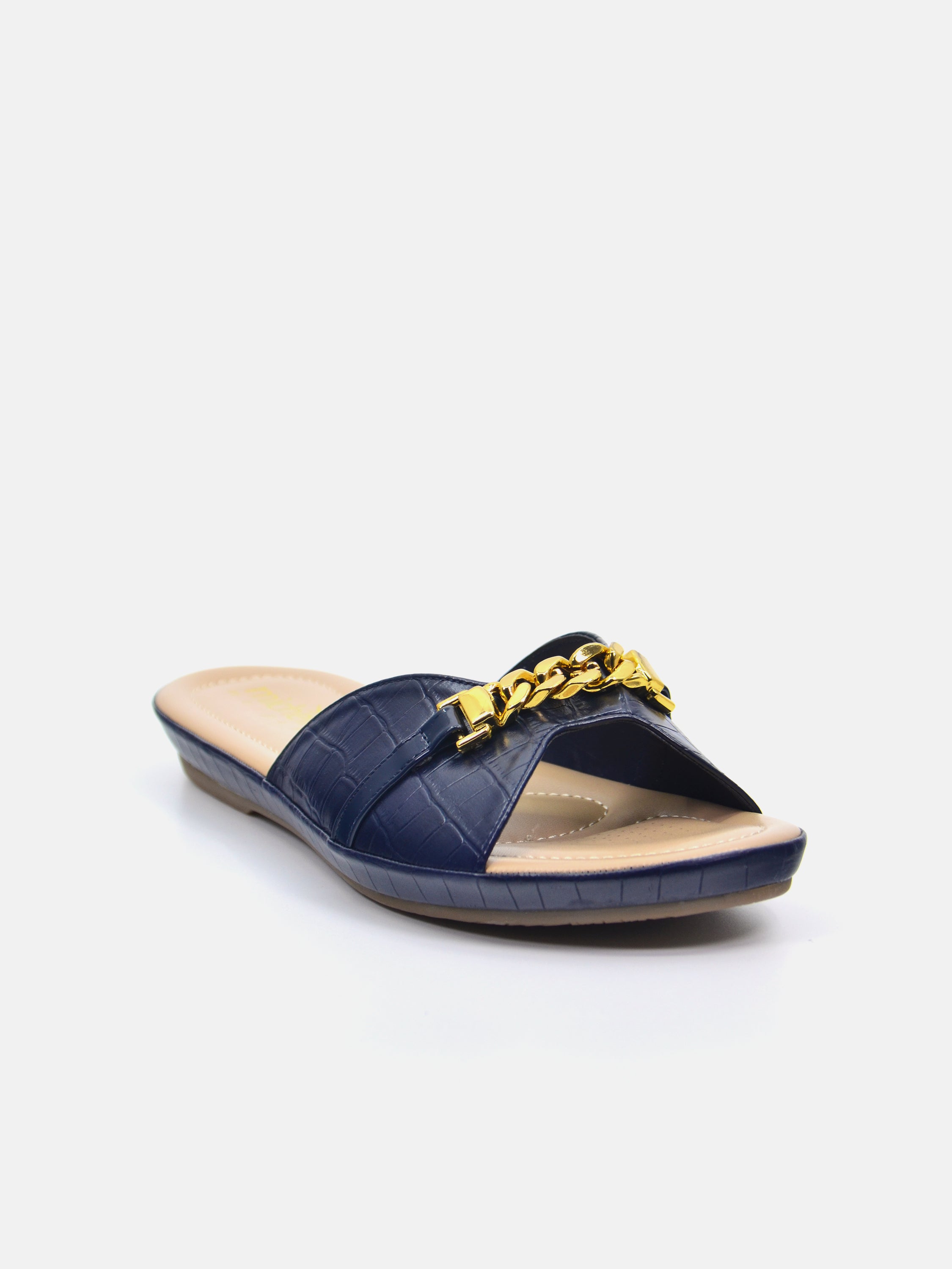 Michelle Morgan 114RC675 Women's Flat Sandals #color_Blue