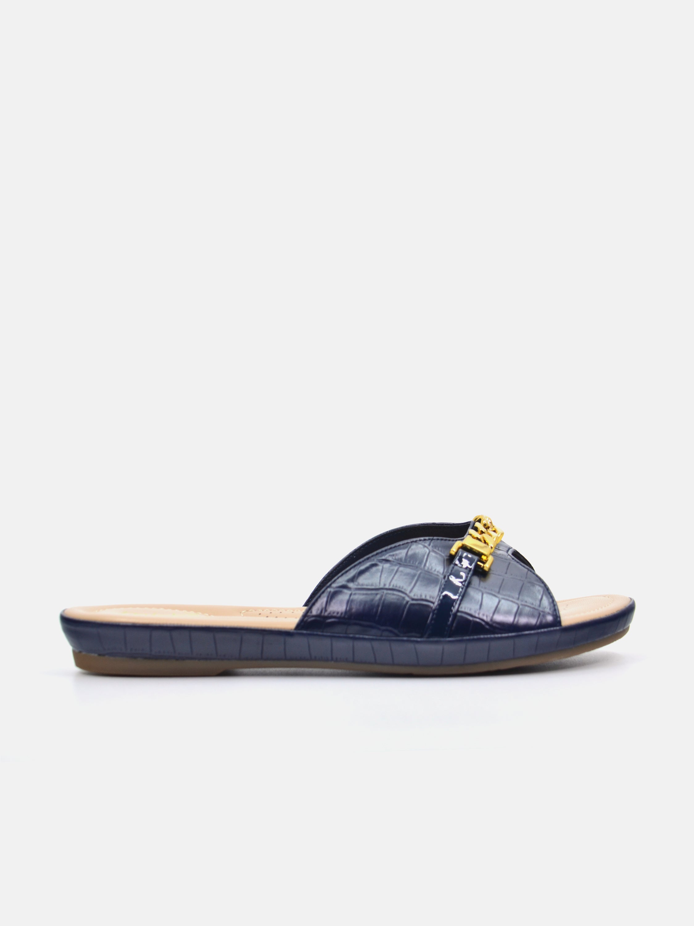 Michelle Morgan 114RC675 Women's Flat Sandals #color_Blue