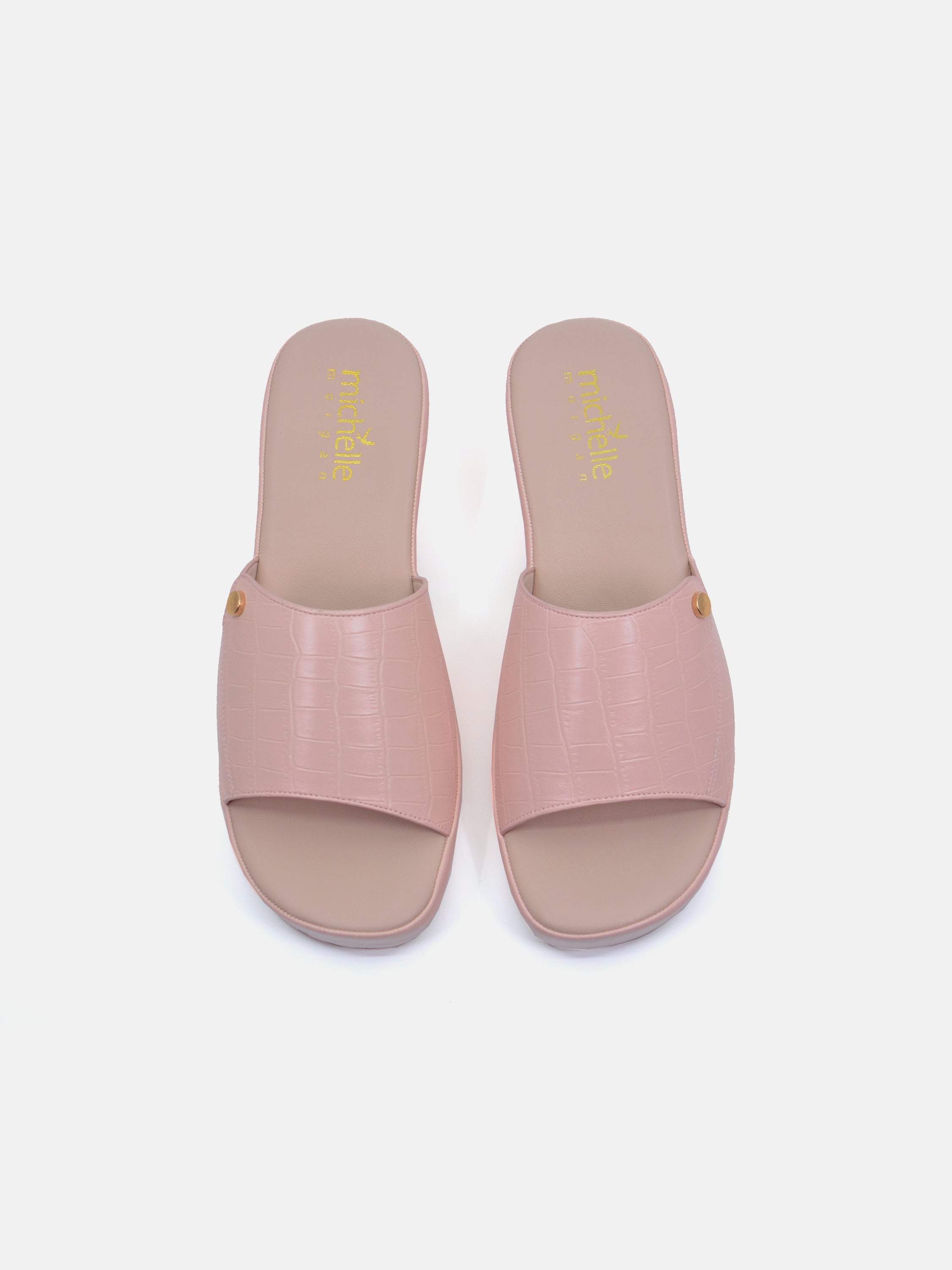 Michelle Morgan 114ZD215 Women's Heeled Sandals #color_Pink