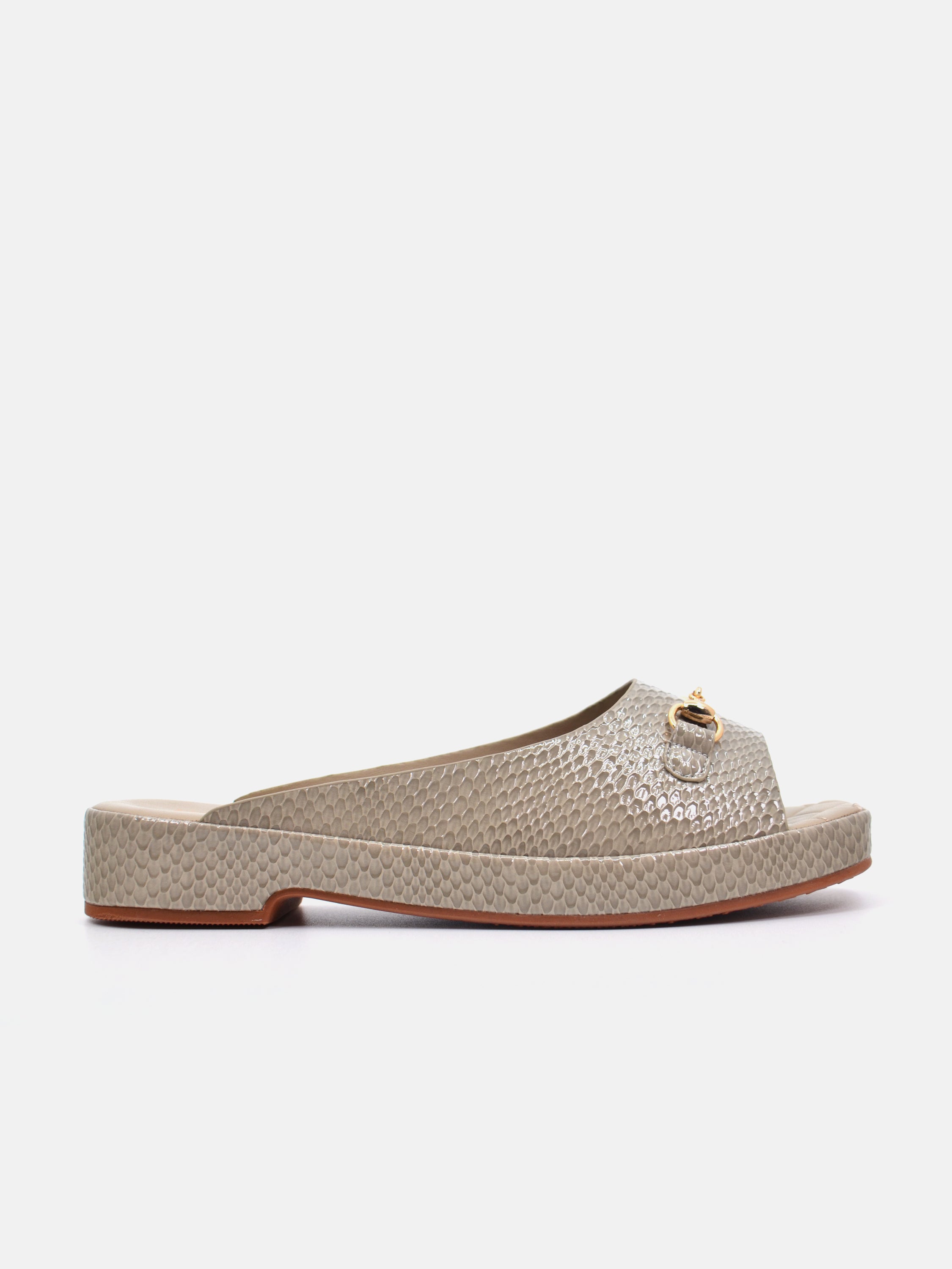 Michelle Morgan 114RJ93E Women's Flat Sandals #color_Beige