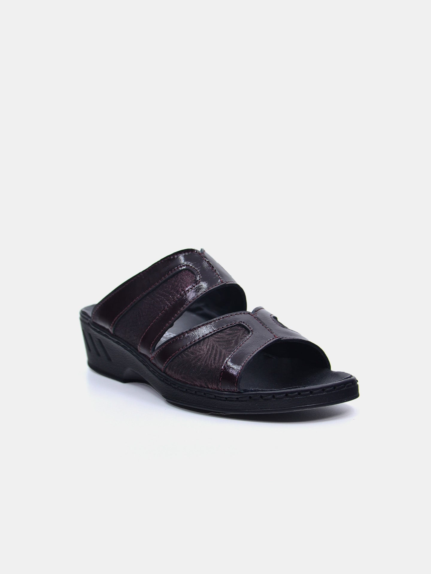 Josef Seibel 08834AR Women's Slider Sandals #color_Maroon