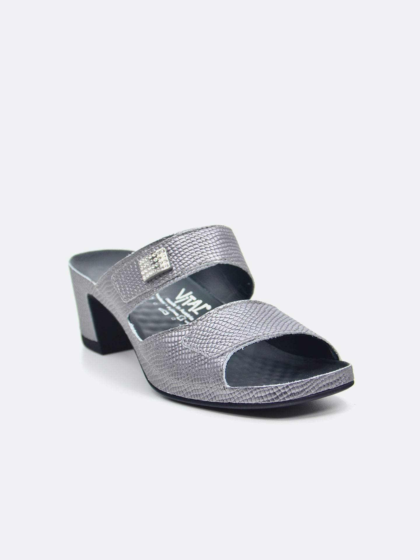 Vital 0501AS Women's Heeled Sandals #color_Gray
