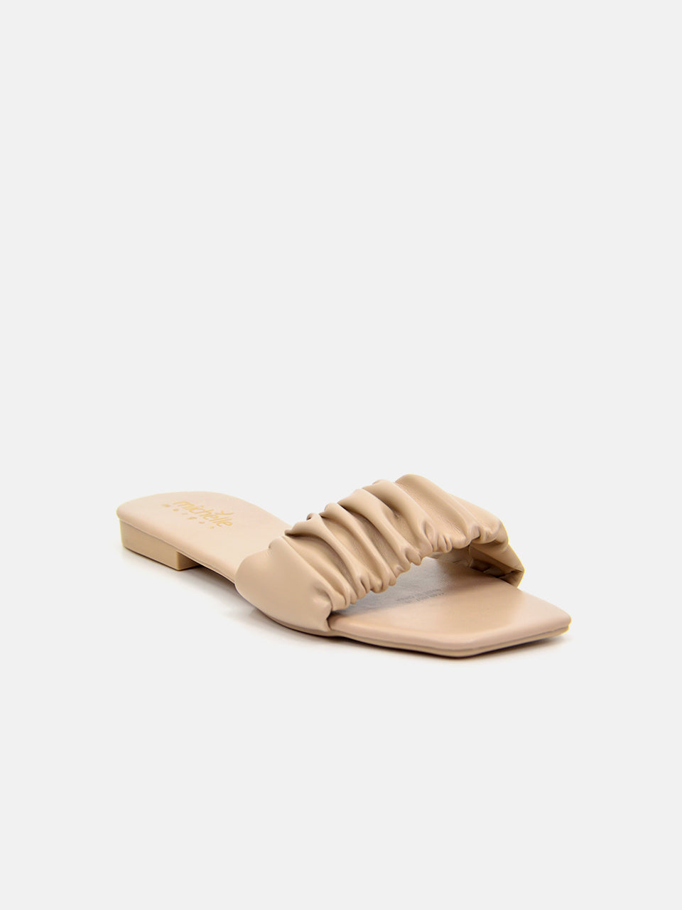 Michelle Morgan 114RJ807 Women's Flat Sandals #color_Beige