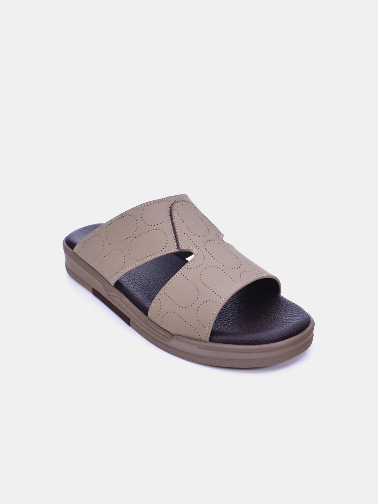 Barjeel Uno BJM 08 Men's Sandals #color_Beige