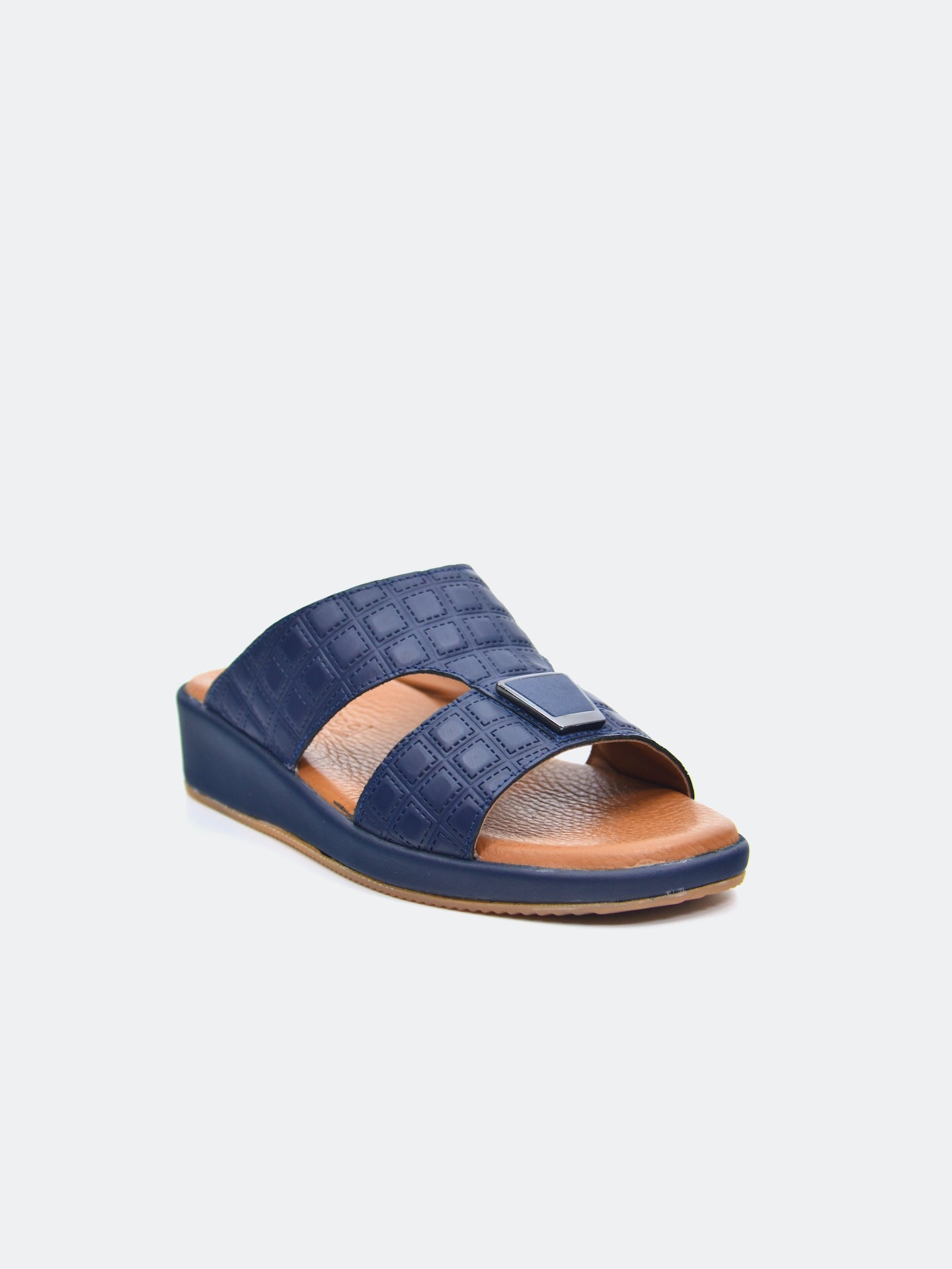 Barjeel Uno TAM-107 Boys Arabic Sandals #color_Navy