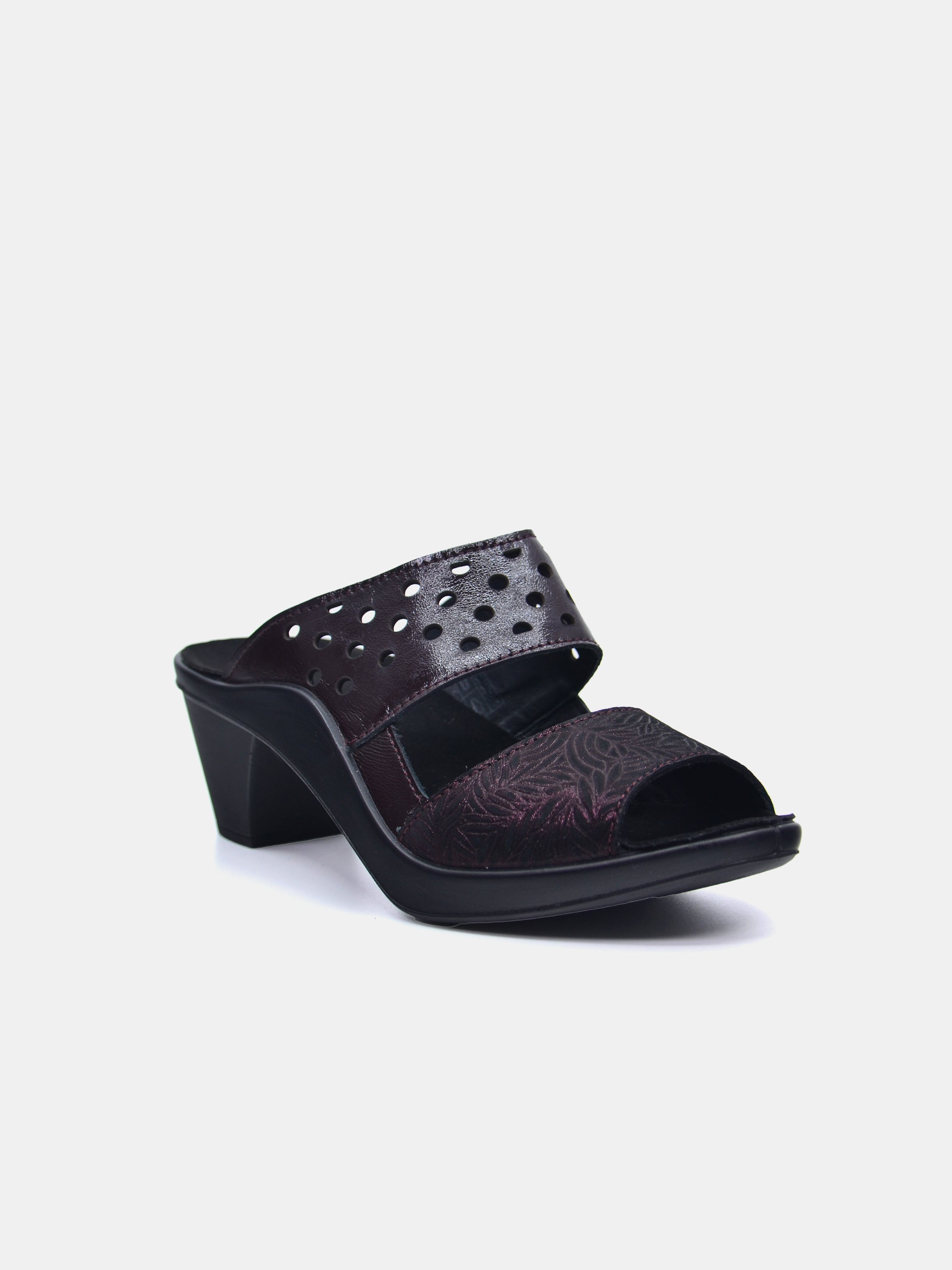 Romika 27154 Women's Heeled Sandals #color_Black