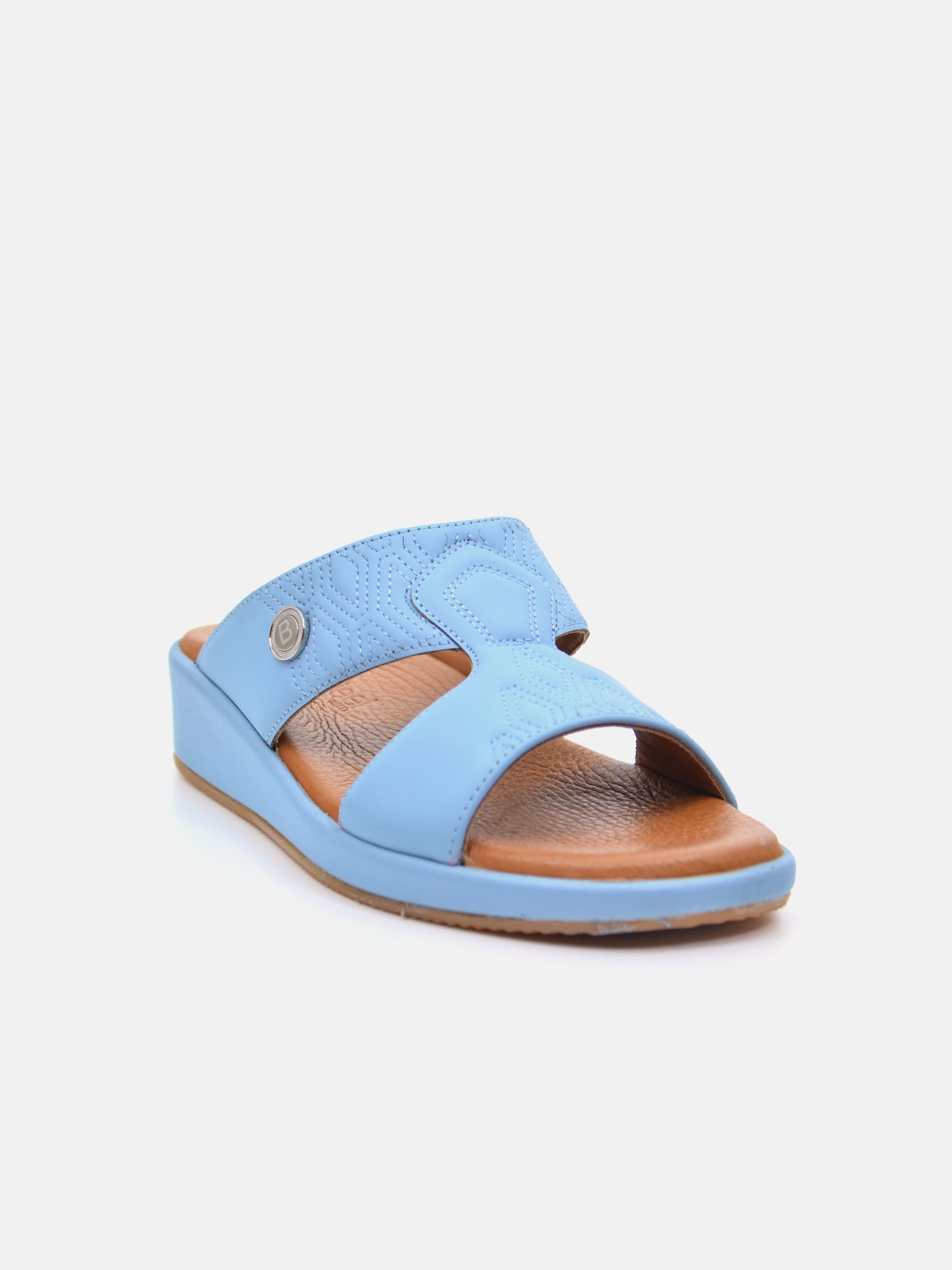 Barjeel Uno B-03 Boys Arabic Sandals #color_Blue
