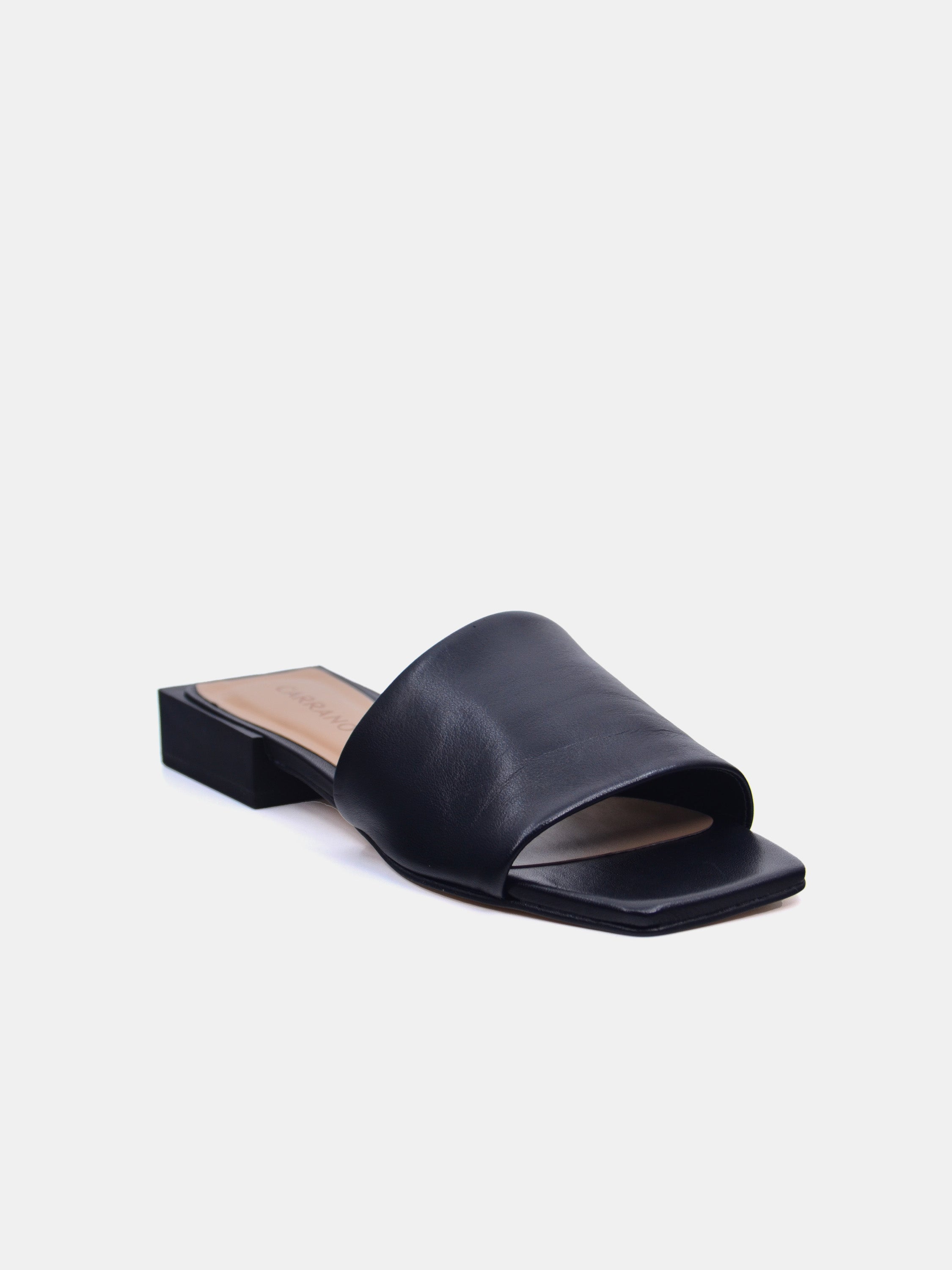 Carrano 468001 Women's Flat Sandals #color_Black